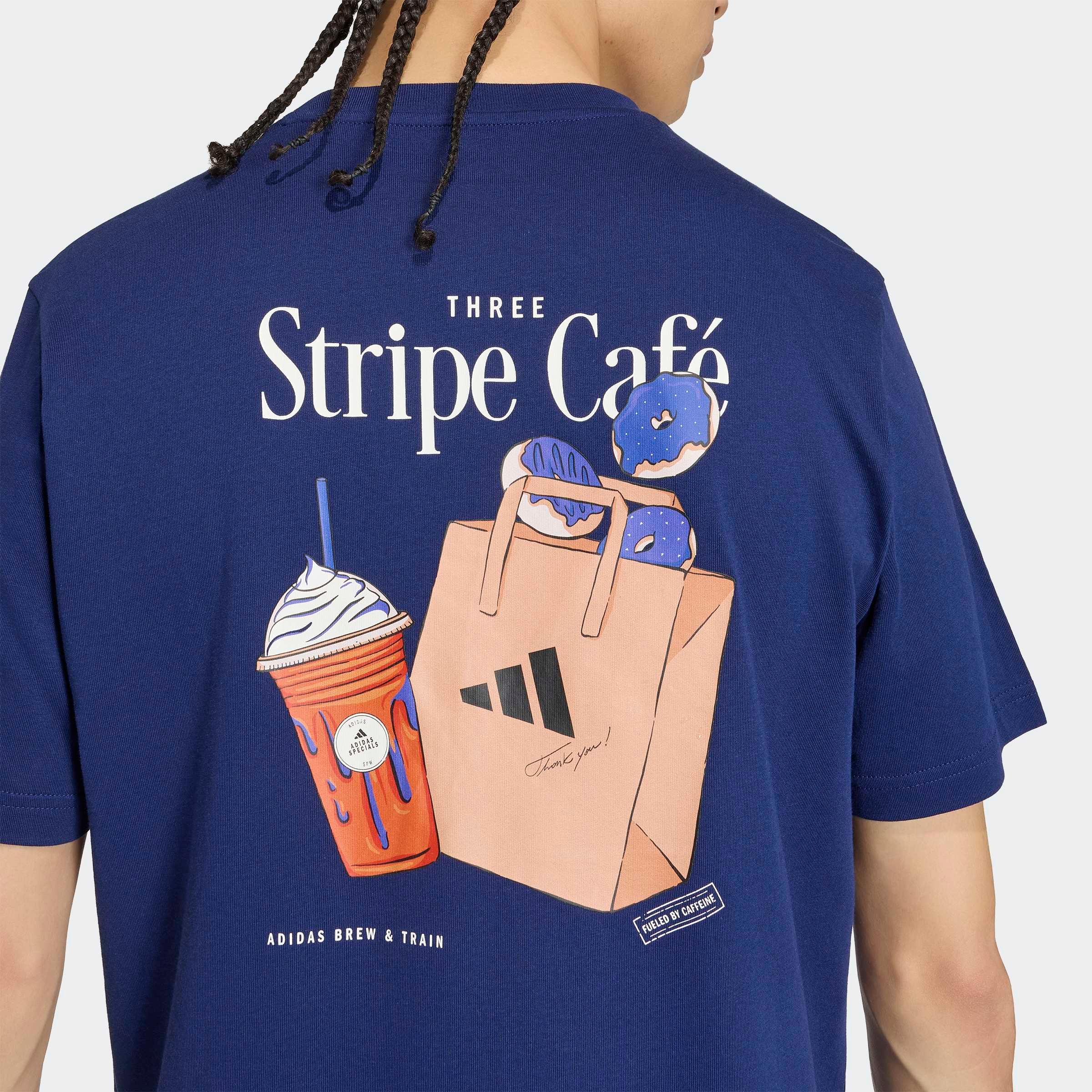 adidas Sportswear T-shirt »M DONUT BAG T« pour adultes, style sportif, en coton