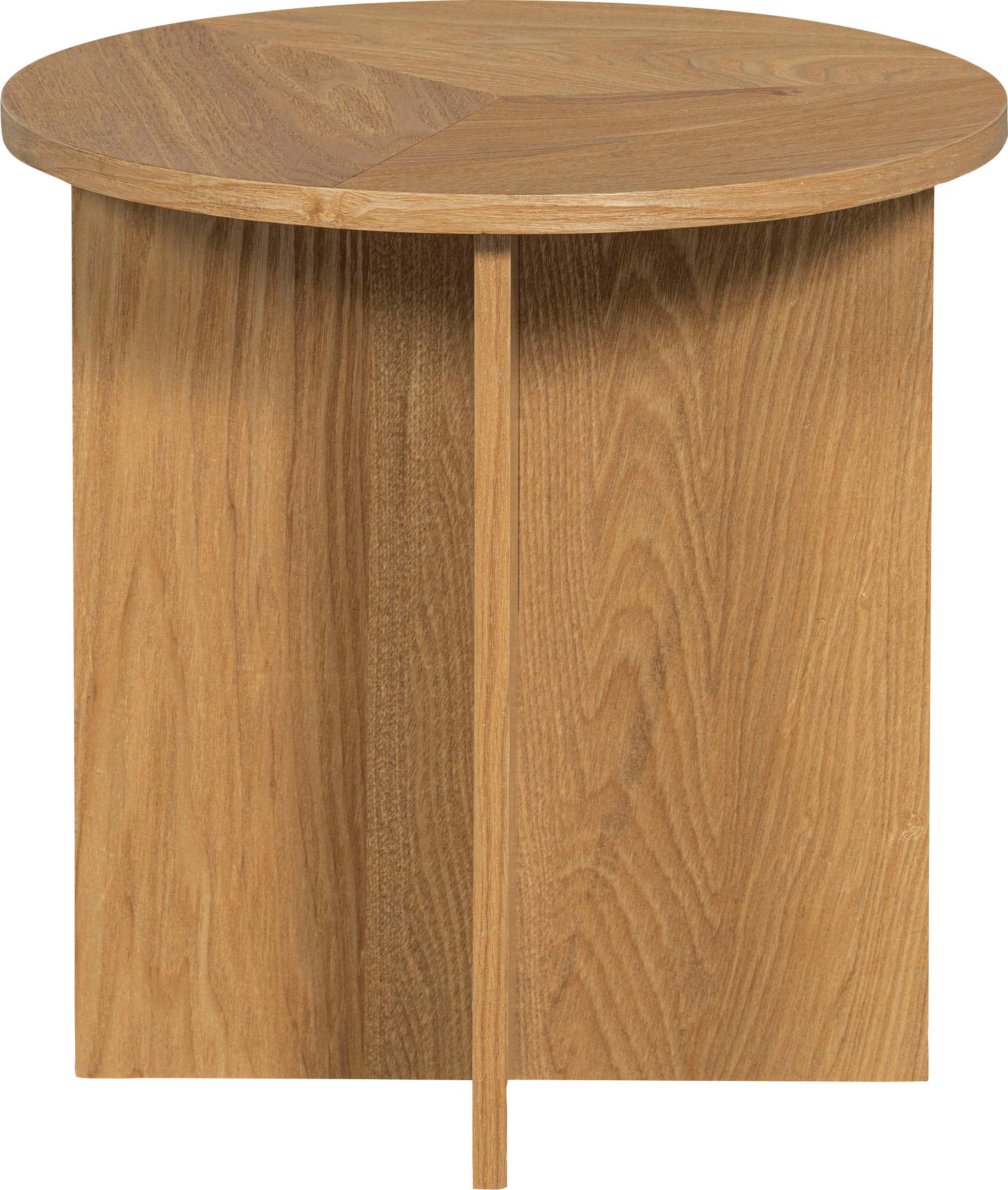 WOOOD Beistelltisch »Colle«, (2 St., Masse Tisch 1: B 45/H 45/T 45
Masse Tisch 2: B 35/H 45/T 35), aus gepressten Eukalyptusholzplatten