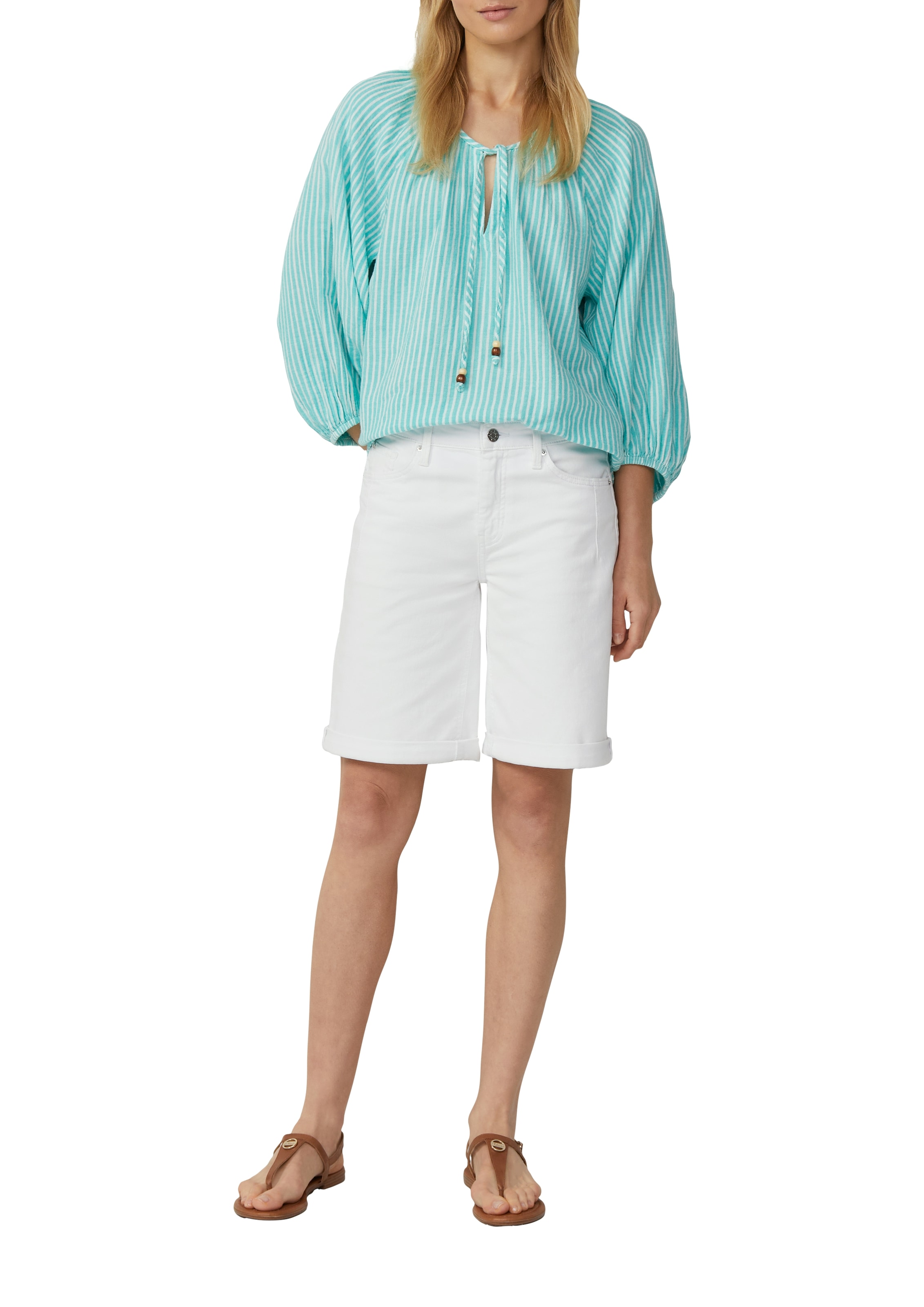 s.Oliver Klassische Bluse, mit Raglan Ärmeln