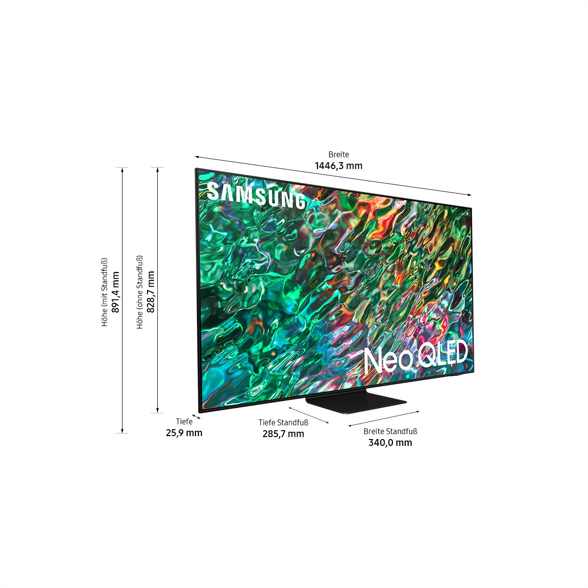 Samsung LED-Fernseher »QE65QN90BATXXN«