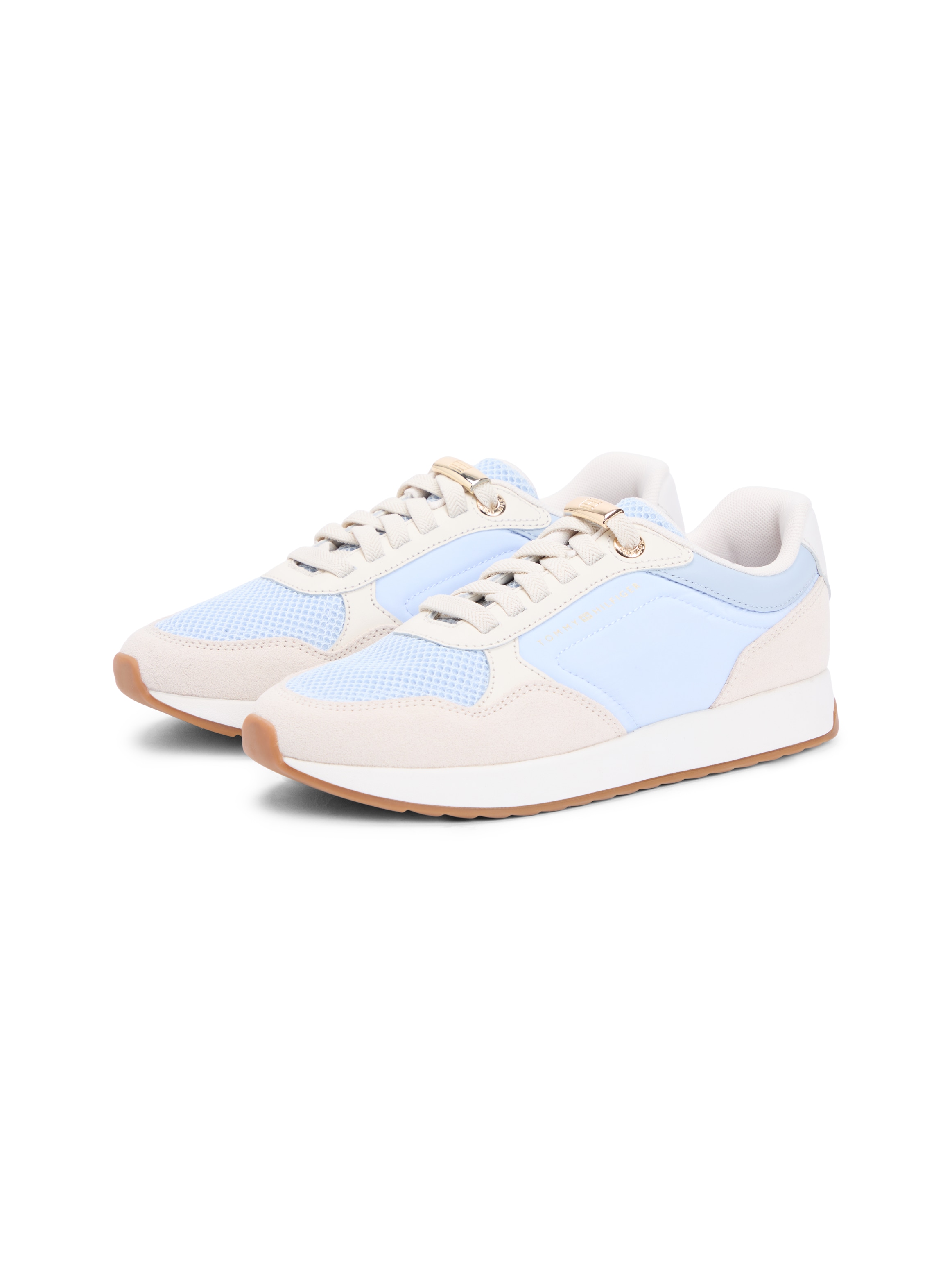 Tommy Hilfiger Baskets à plateforme »TH CHIC EVA RUNNER MESH«  chaussure de loisirs, chaussure basse, mocassin avec lacets élastiques