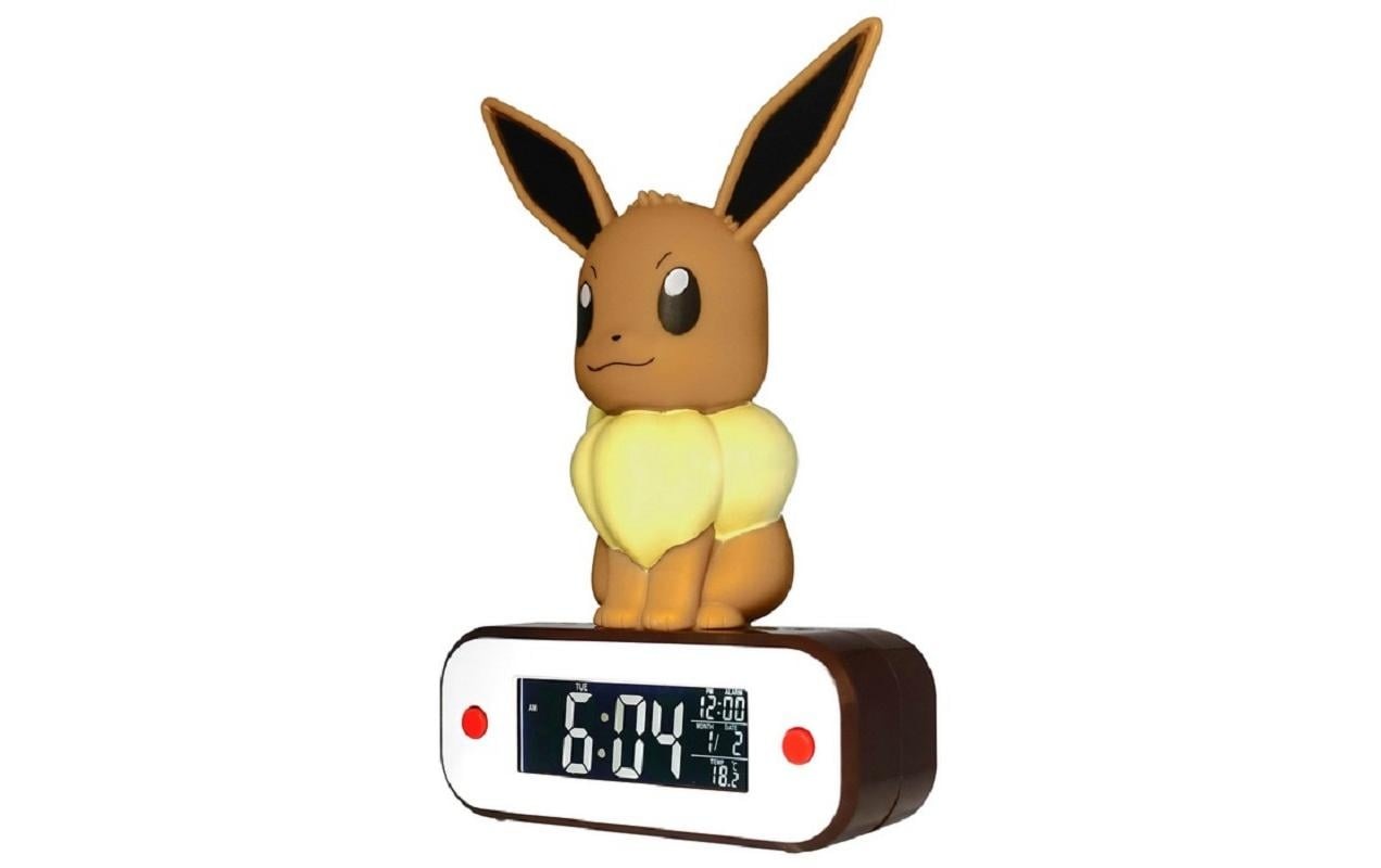 Teknofun Projektionswecker »Evoli mit LED-Lampe«