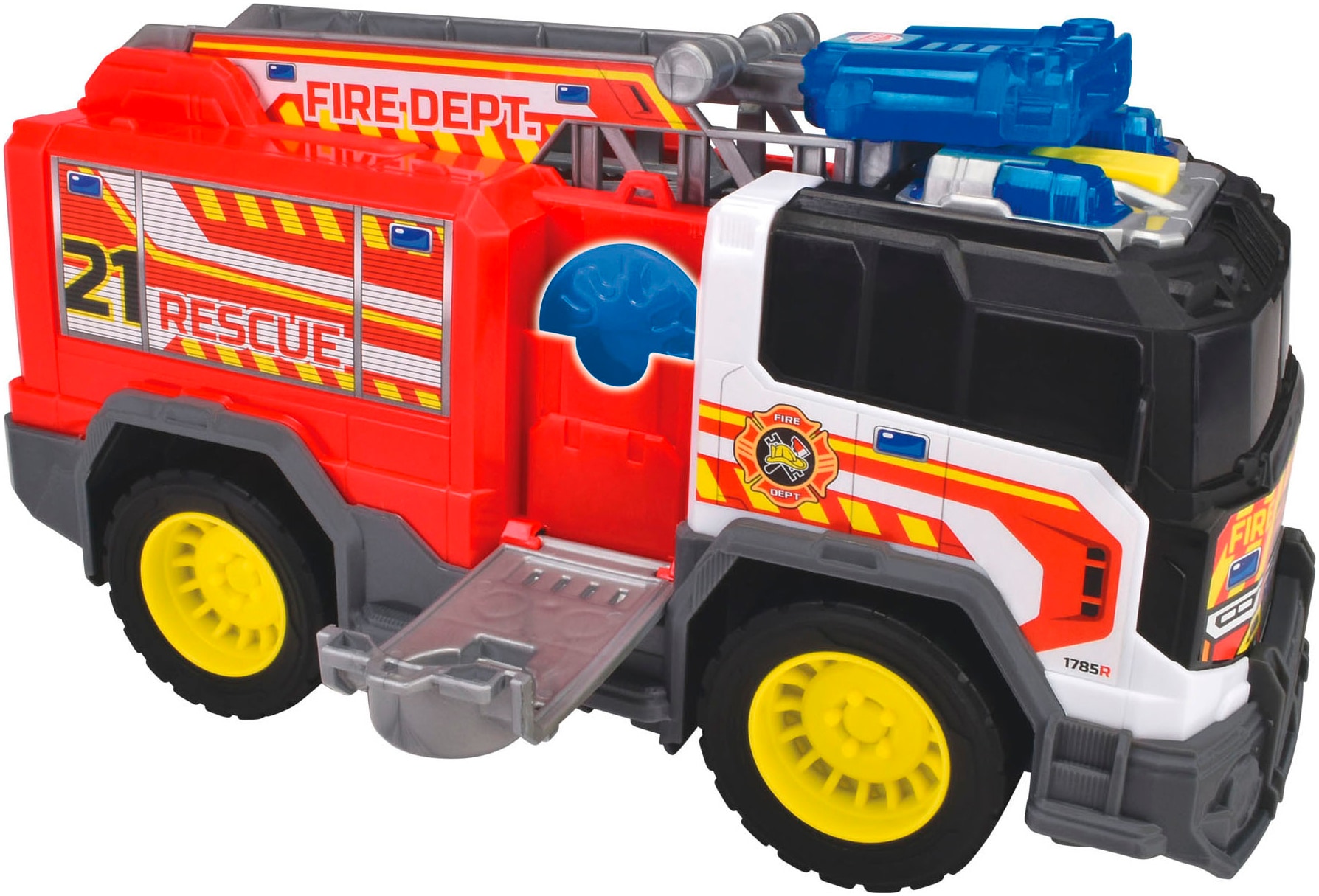 Dickie Toys Jouet pompier »Fire Rescue Unit« mit Licht und Sound