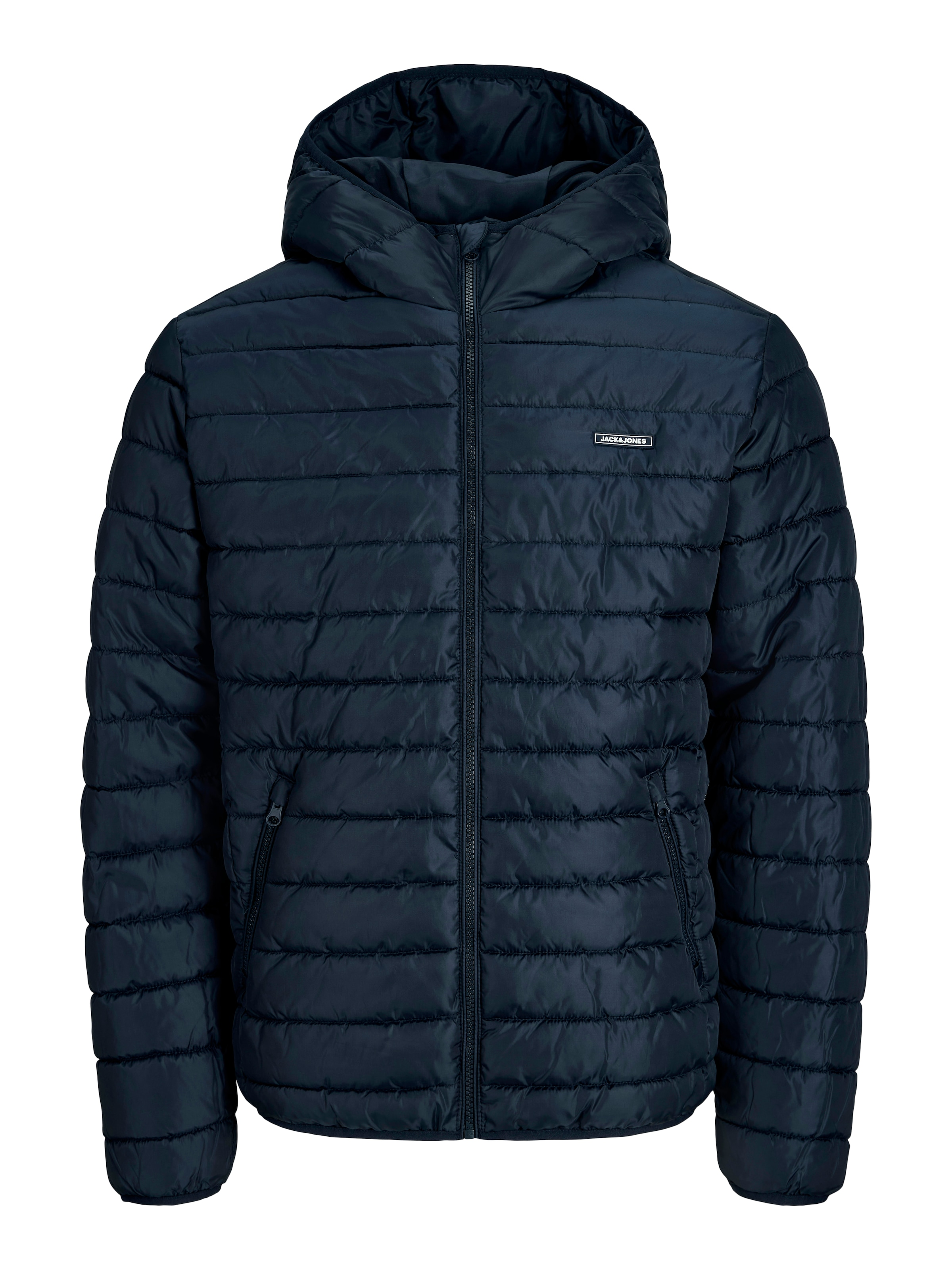 Jack & Jones Steppjacke »JJELVIS LIGHT PUFFER HOOD« mit Kapuze Kunstfaser, regular fit