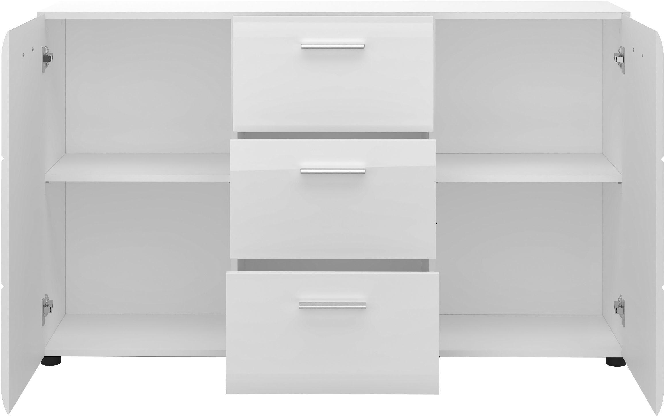 LIVING CHARM Sideboard »Merano« Breite ca. 144 cm