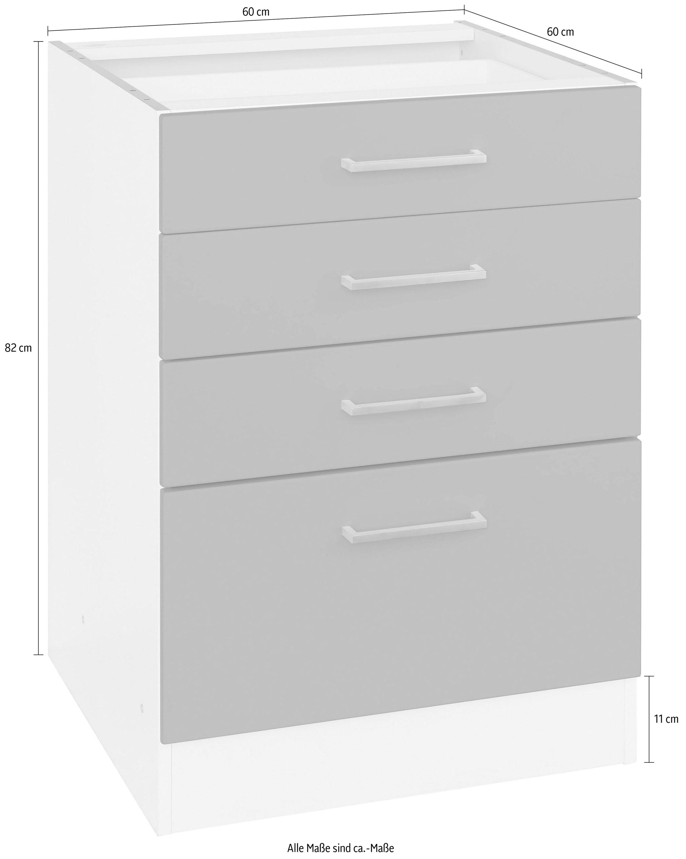 KOCHSTATION Unterschrank »KS-Visby« Breite 60 cm