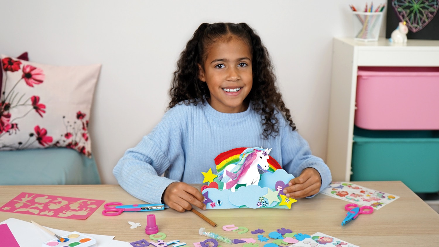 Lena® Set créatif »Bastelkoffer Pferde, Premium«