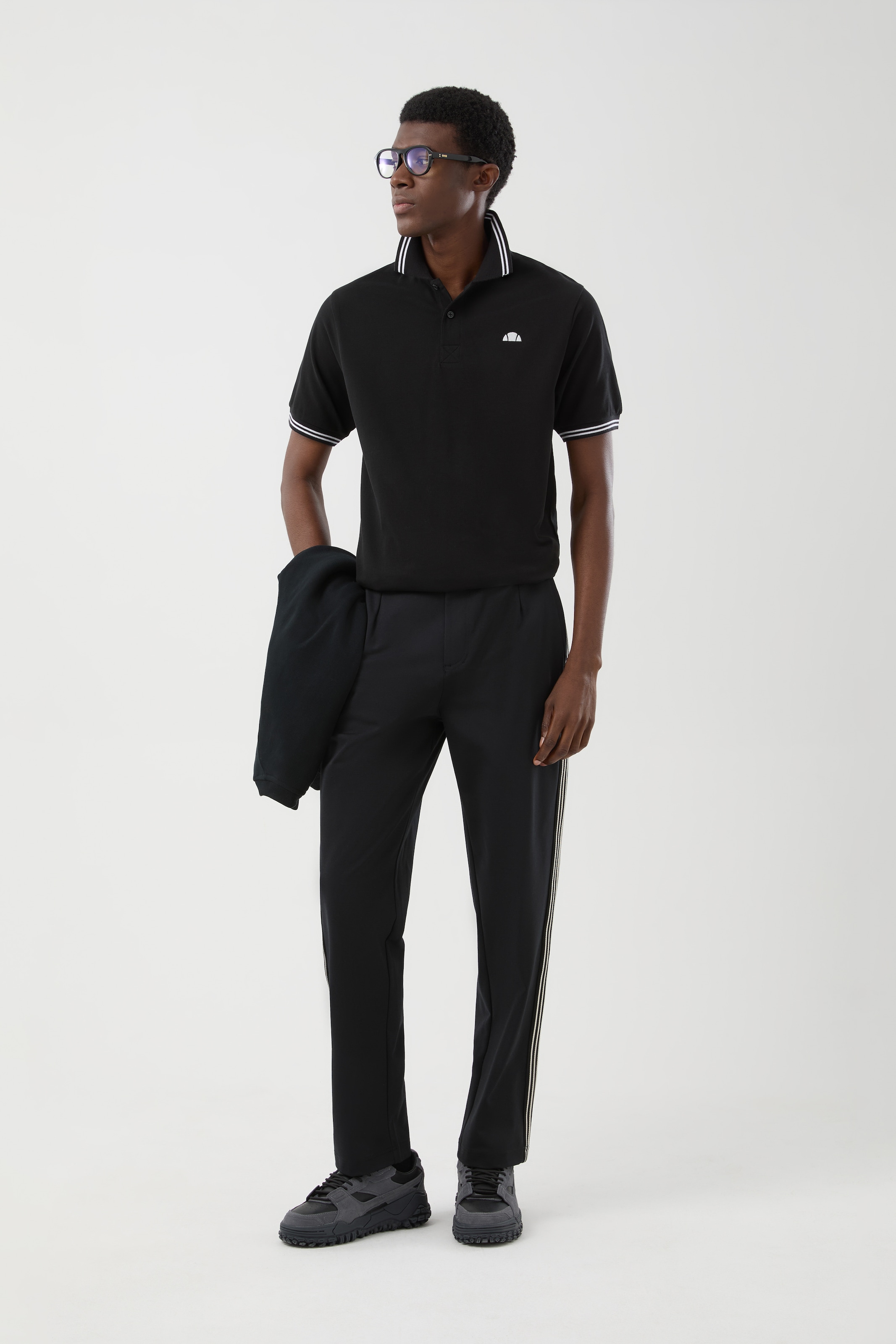 Ellesse Poloshirt »Lioran Polo Shirt« für Erwachsene, sportlicher Stil, Kurzarm, Rundhalsausschnitt