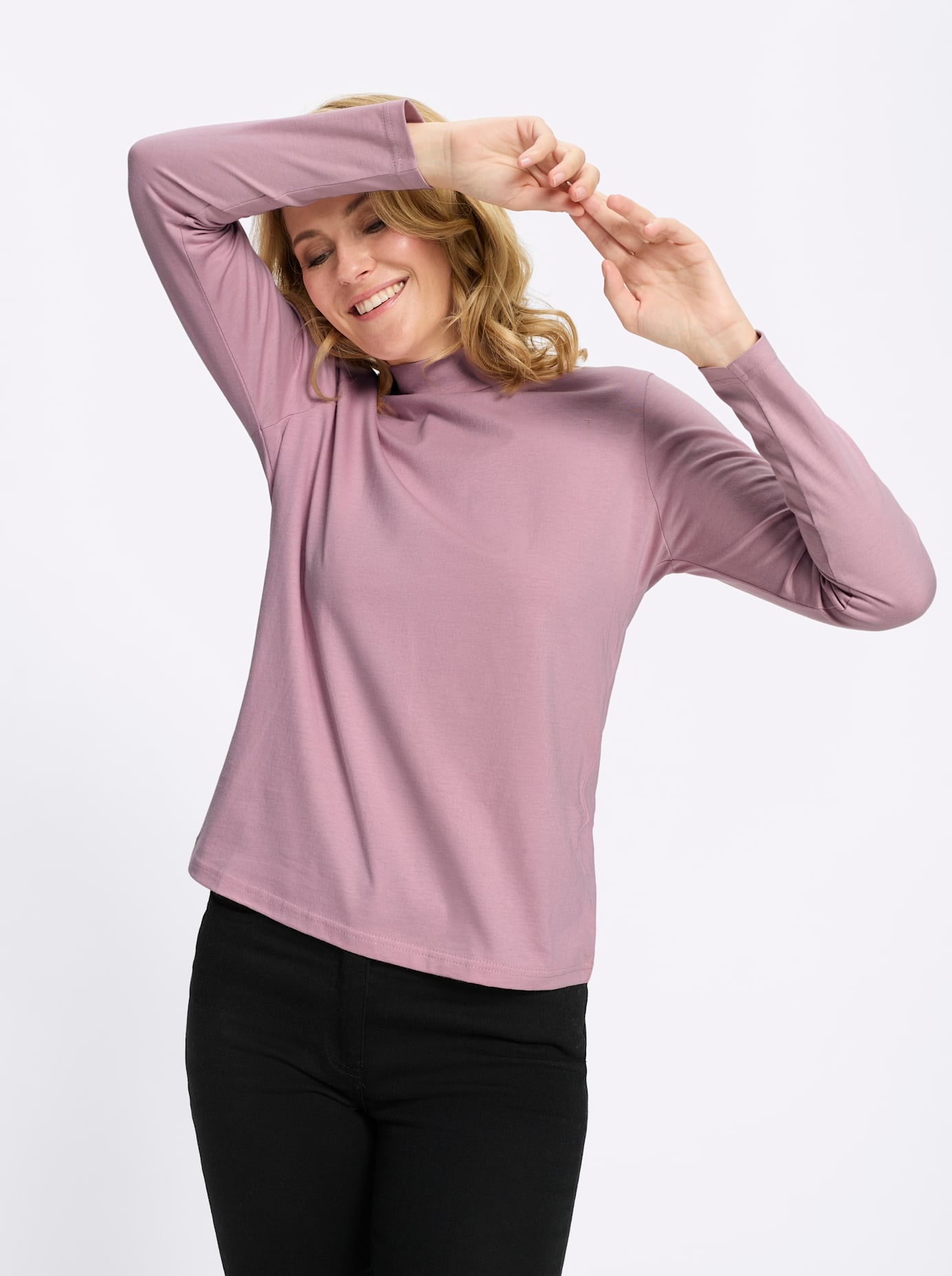 Classic Basics Stehkragenshirt »Stehkragen-Shirt« 1