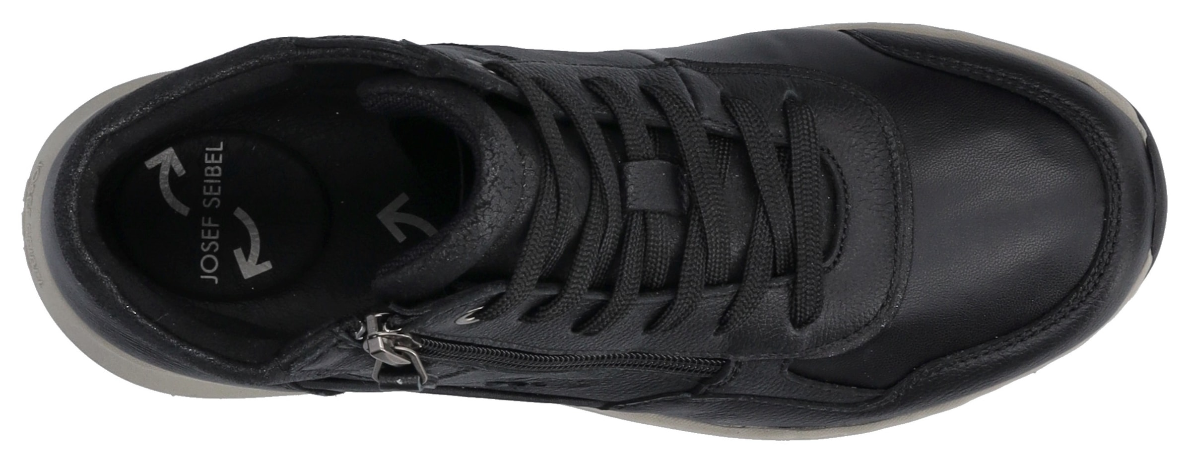 Josef Seibel Sneaker »Elli 01«, Trekkingschuh, Schnürboots, Komfortschuh mit Wechselfussbett