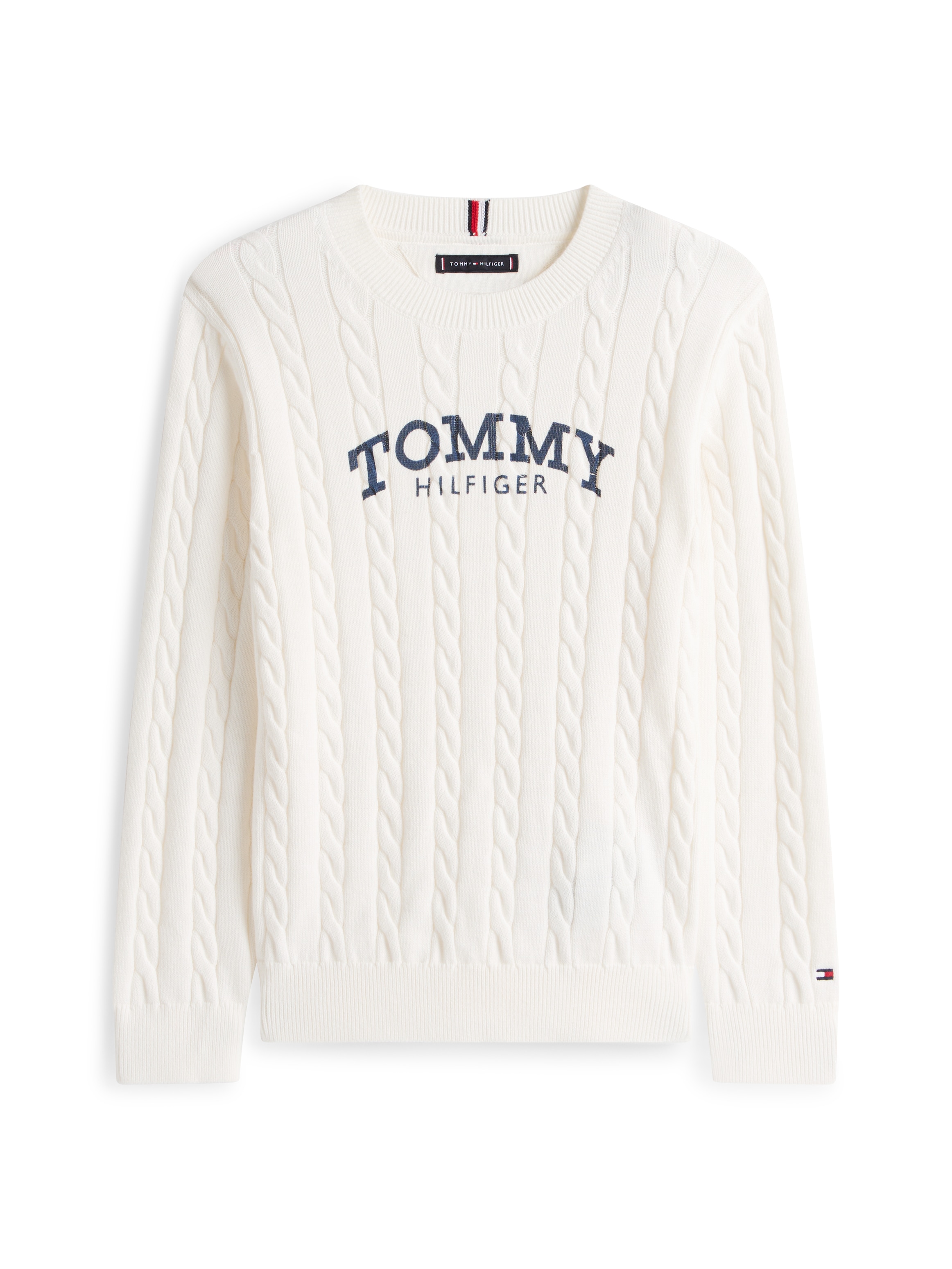 Tommy Hilfiger Pull en tricot Regular fit, für Kinder bis 16 Jahre, Druck