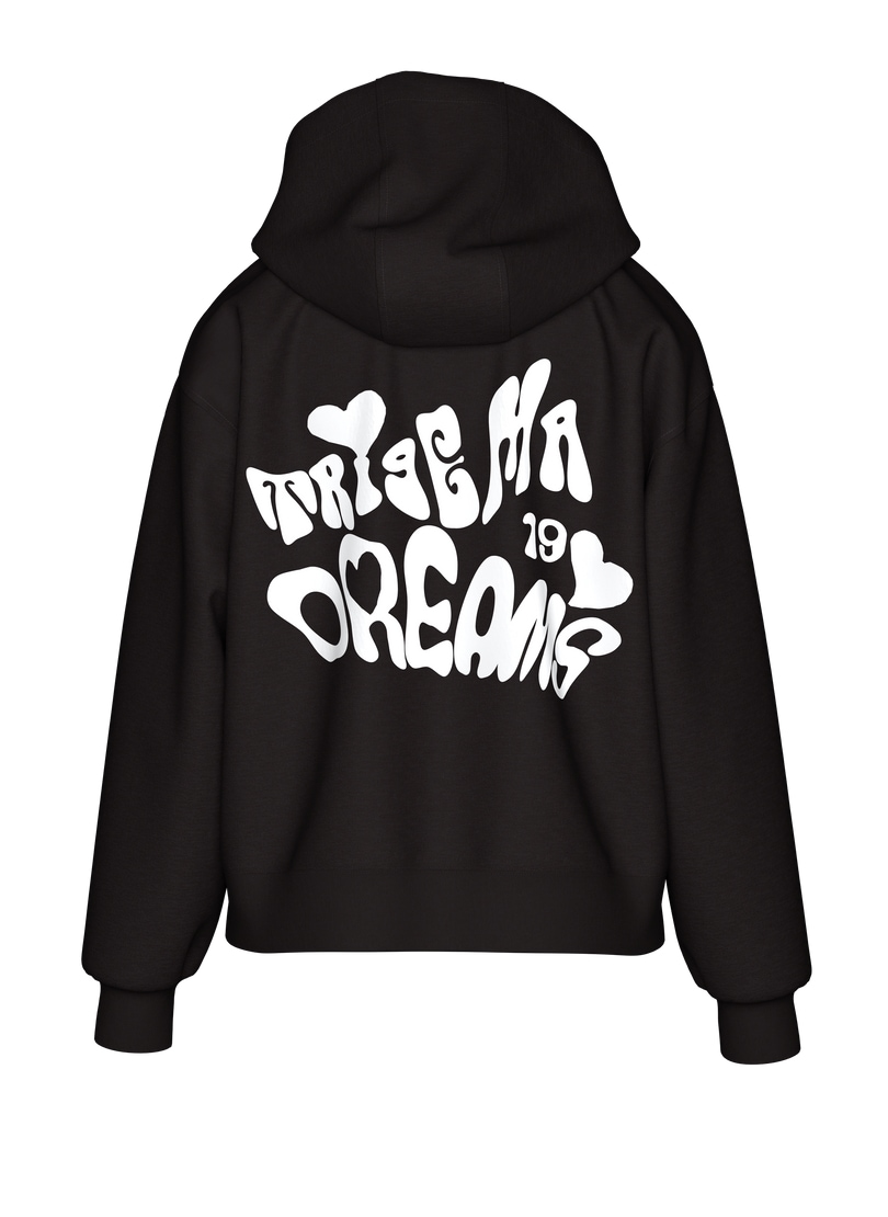 Trigema Sweat-shirt »TRIGEMA Hoodie mit grossem Rückenprint«
