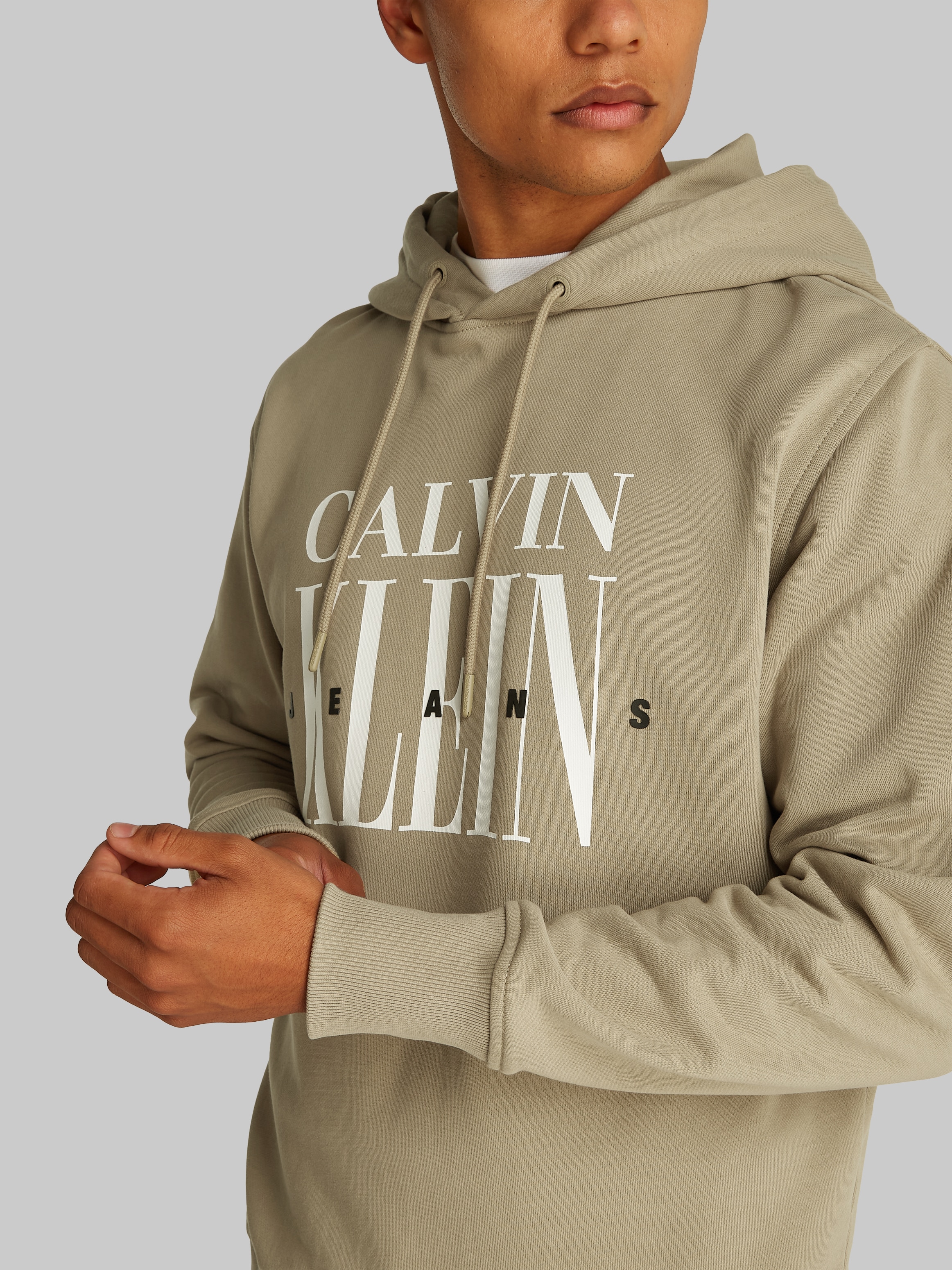 Calvin Klein Jeans Hoodie »SERIF FONT GRAPHIC HOODIE«, mit grossem Logodruck
