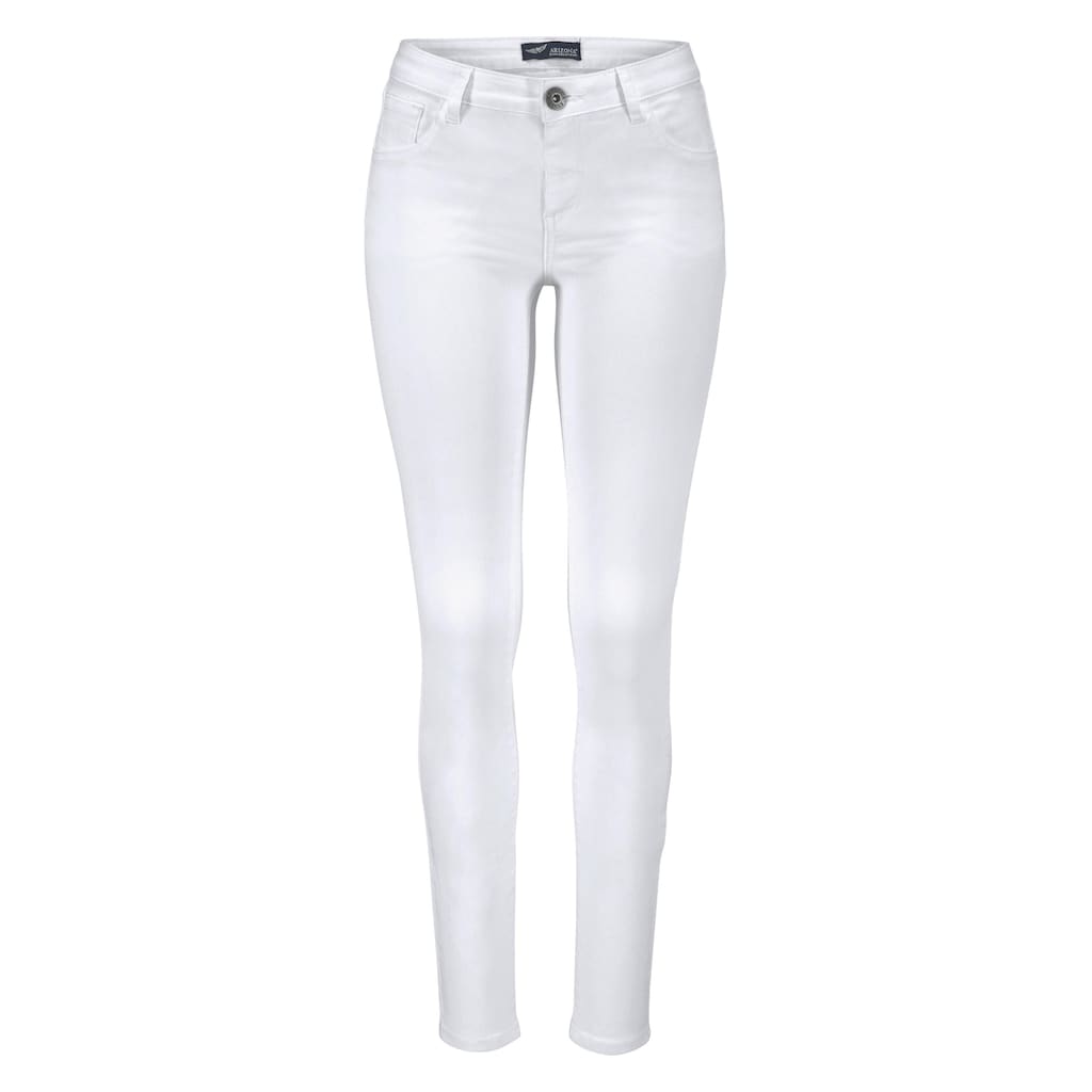 Arizona Skinny-fit-Jeans »Ultra-Stretch«, Mid Waist