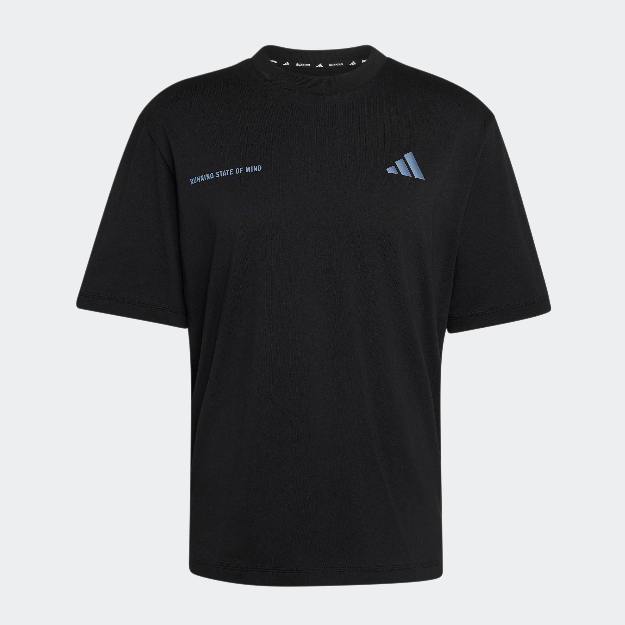 adidas Performance T-shirt de course »RCC TEE M« pour adultes, sans fermeture, en coton, col rond