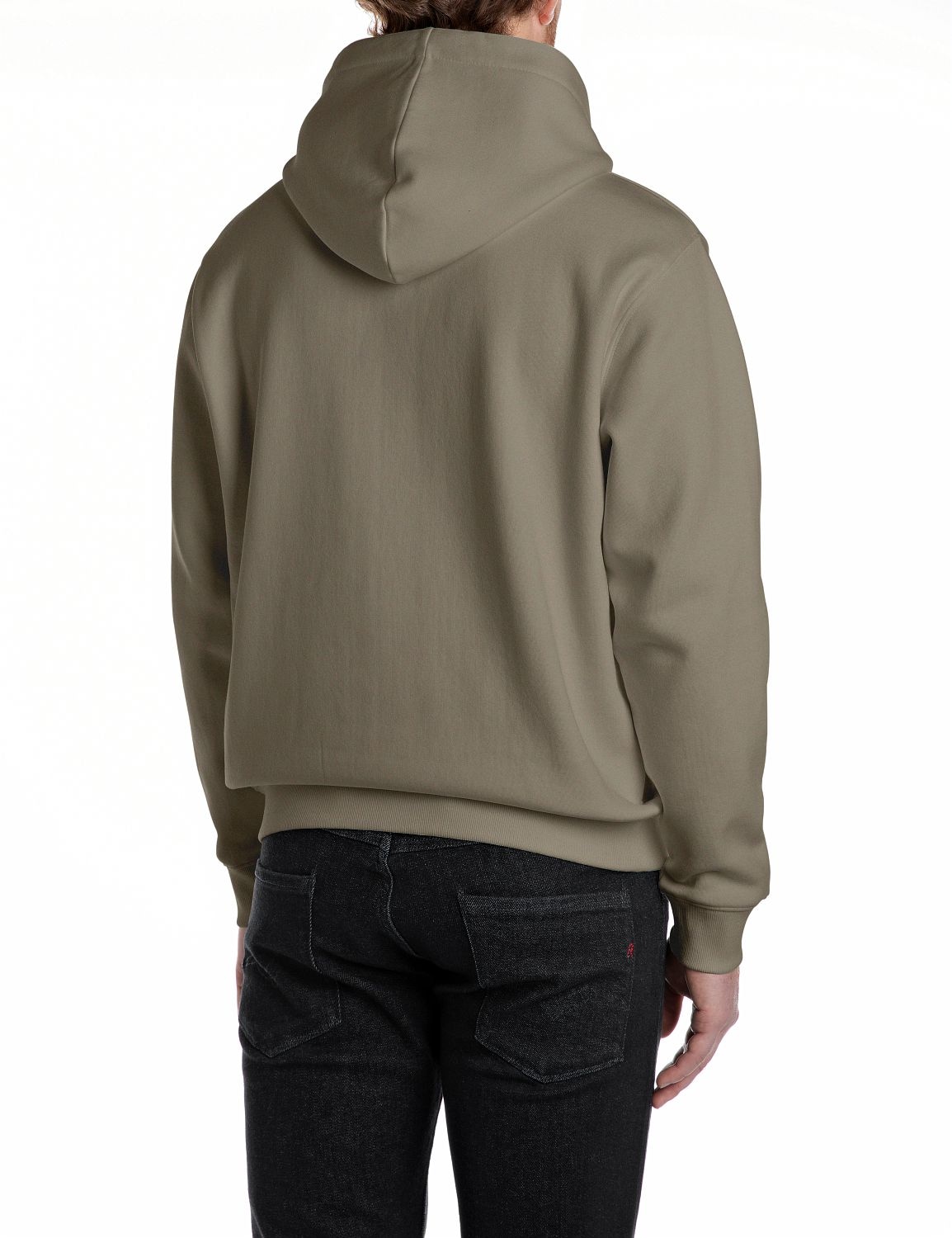 Replay Kapuzensweatshirt, mit grossem Markenprint vorn