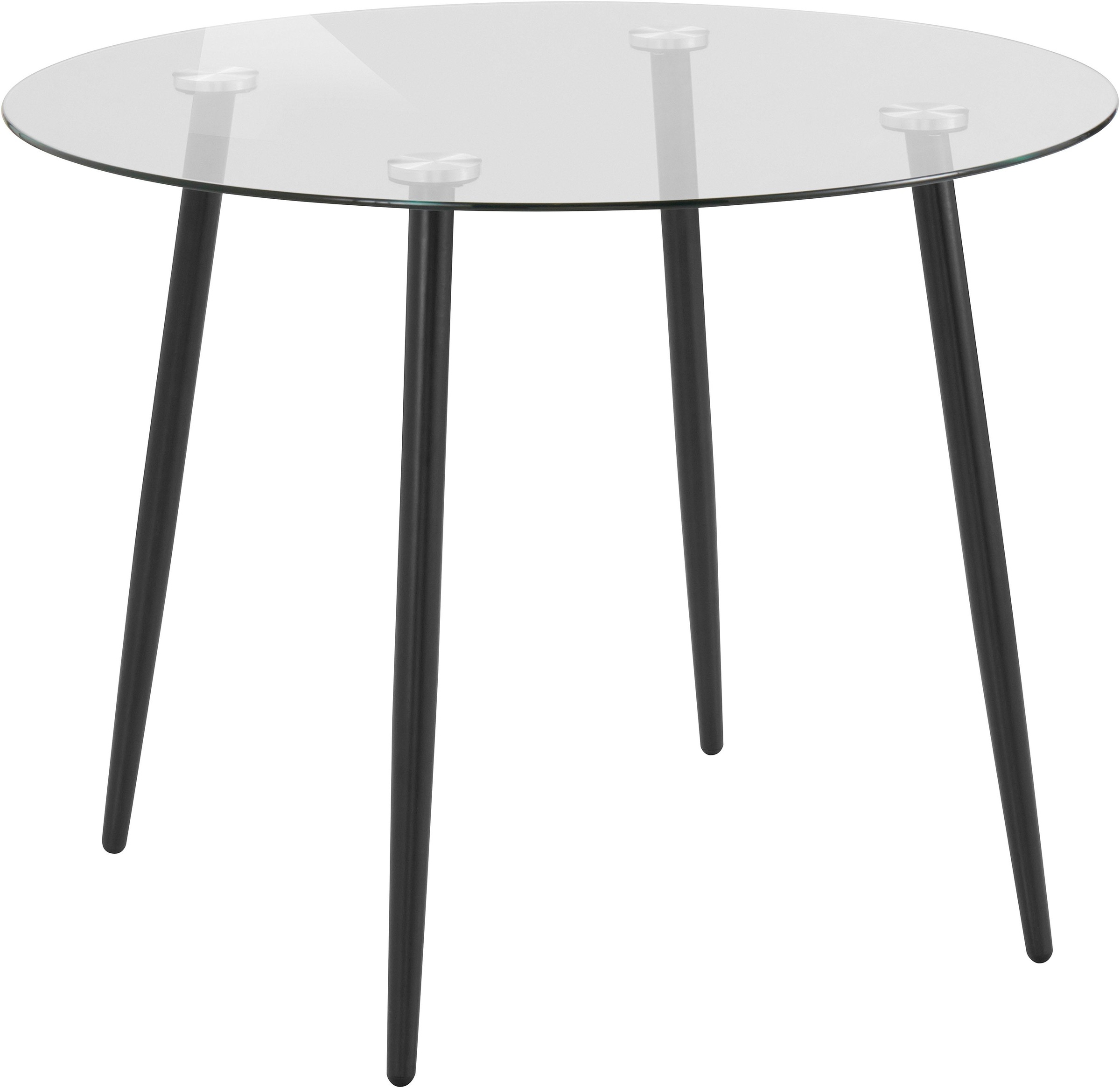 Image of GOODproduct Glastisch "Danny" Esstisch, Glastisch, OTTOs Choice, runder Esstisch mit einem Ø von 100 cm