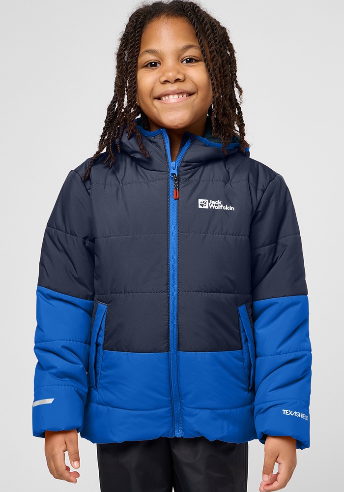 Image of Jack Wolfskin Softshelljacke "TWO HILLS INS JACKET K" mit Kapuze