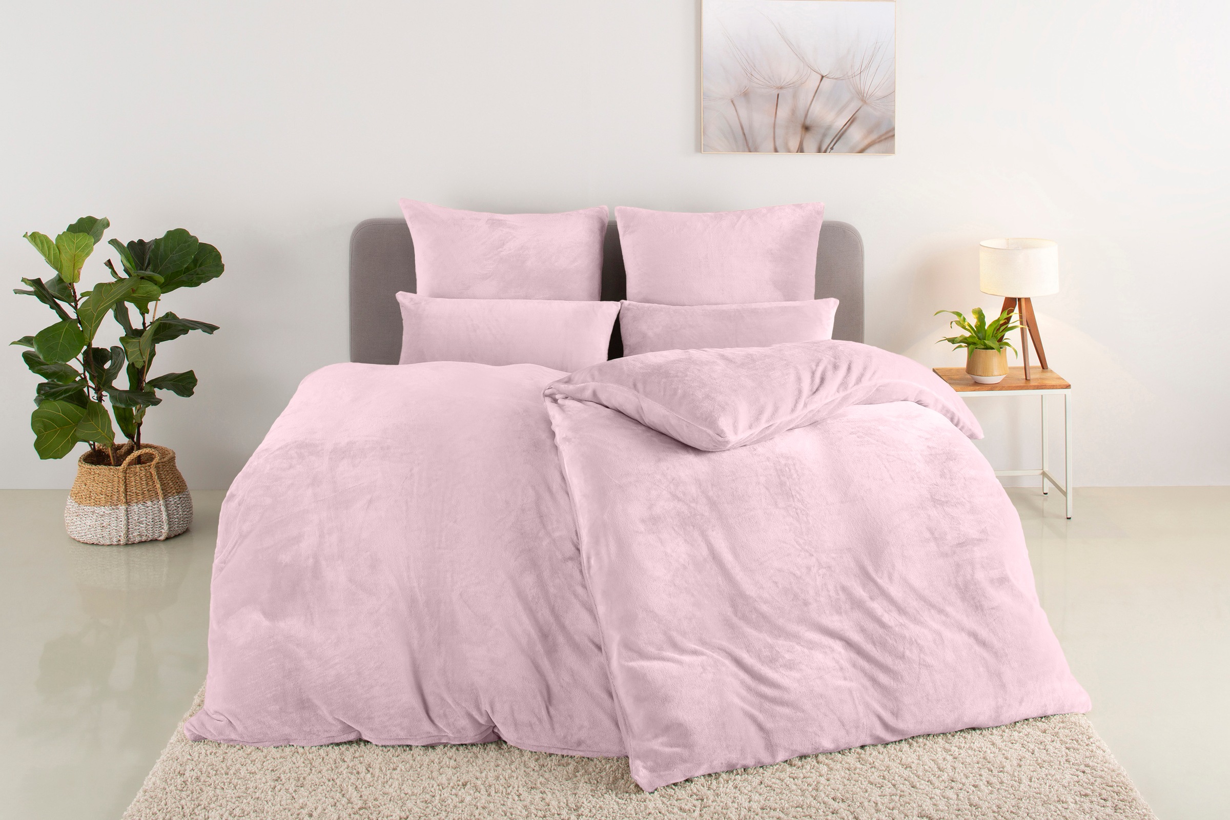 Image of GOODproduct Bettwäsche "Desner3, besonders weich im Griff, Cashmere-Touch" 3 Bettwäsche mit Reissverschluss