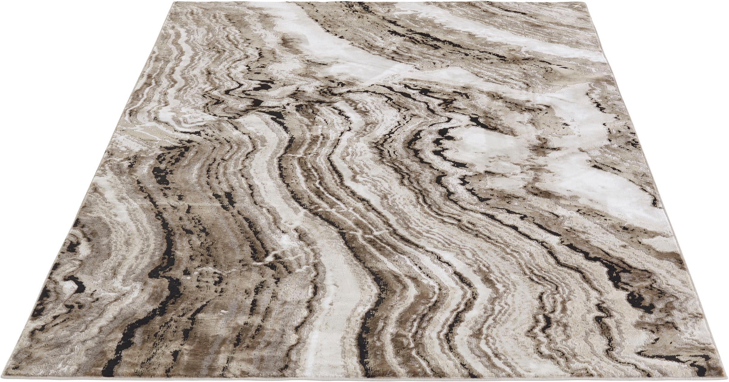 Image of Guido Maria Kretschmer Home&Living Teppich »Unai«, rechteckig, 10 mm Höhe, modernes Design, flacher Teppich,Kurzflor, Weich, Pflegeleicht, Elegant, Wohnzimmer Schlafzimmer Esszimmer bei Ackermann Versand Schweiz