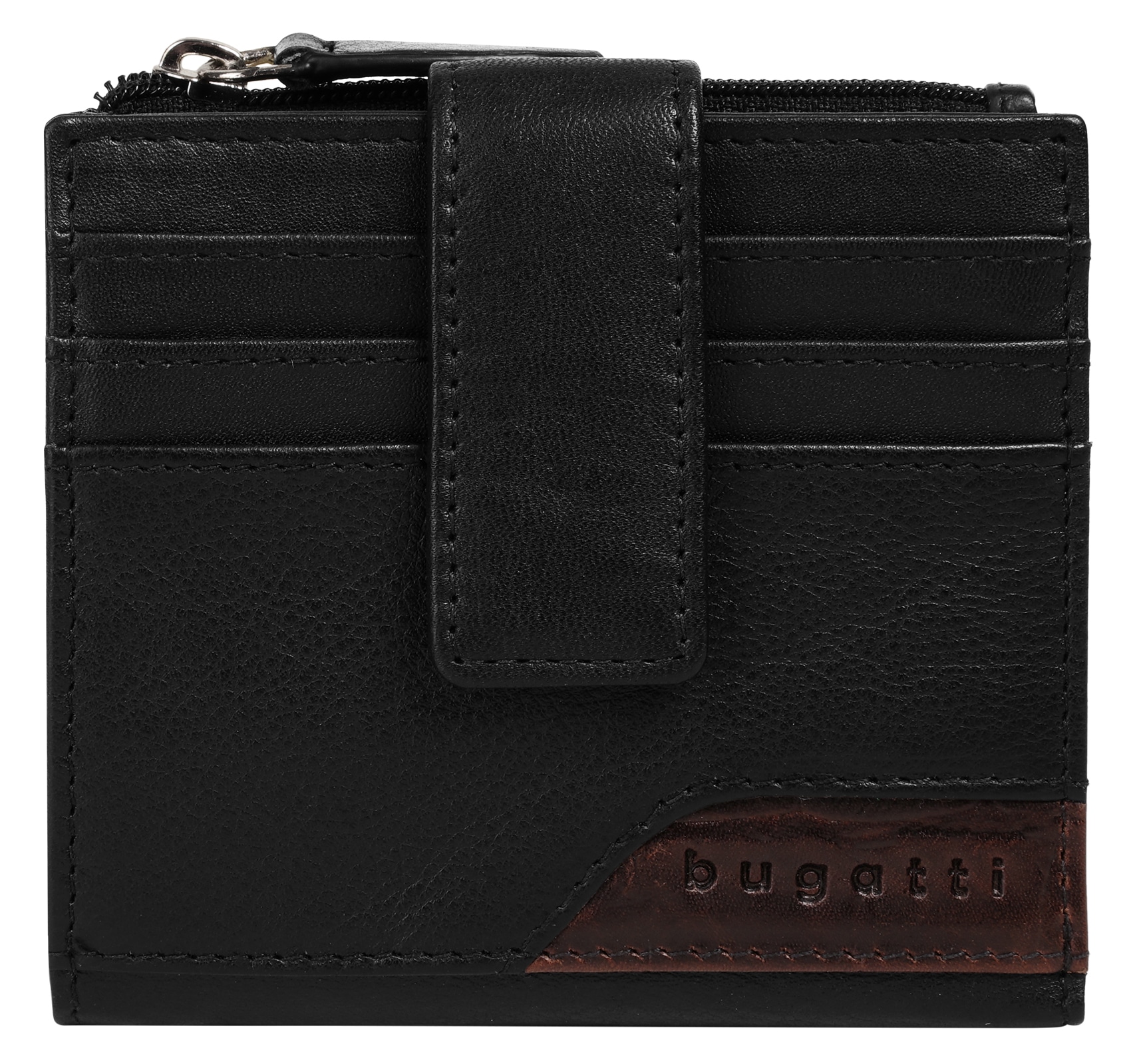 Image of bugatti Geldbörse "BUGATTI Herren, Damen CORSO DELUXE echt Leder" echt Leder