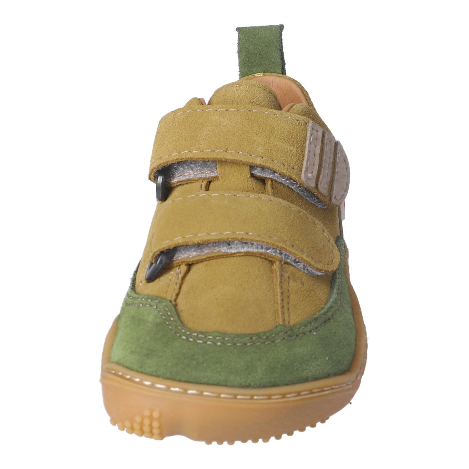 qnuffs Chaussures pieds nus »Ahorn«  chaussure à scratch, chaussure enfant à talonnette nulle
