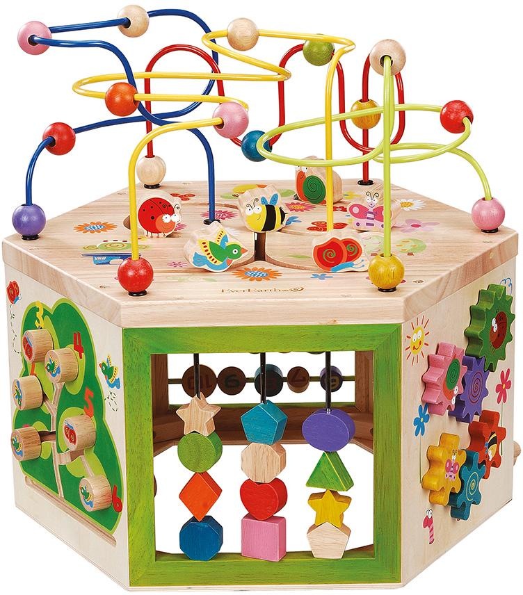 Image of EverEarth® Motorikwürfel »7-in-1 Grosses Garten-Spielcenter«, FSC®- schützt Wald - weltweit bei Ackermann Versand Schweiz