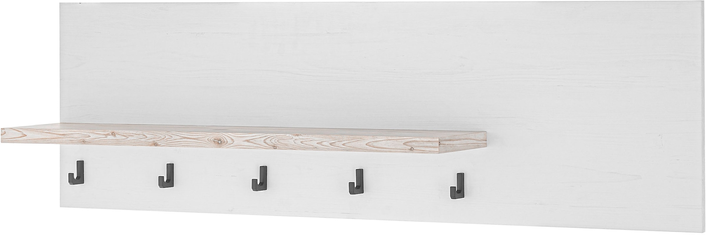 Image of Home affaire Küchenregal "Florenz, Wandboard in Pinie Weiss, Hängeregal, Wandregal" im Landhausstil, Breite 130 cm, 28 mm starker Ablageboden