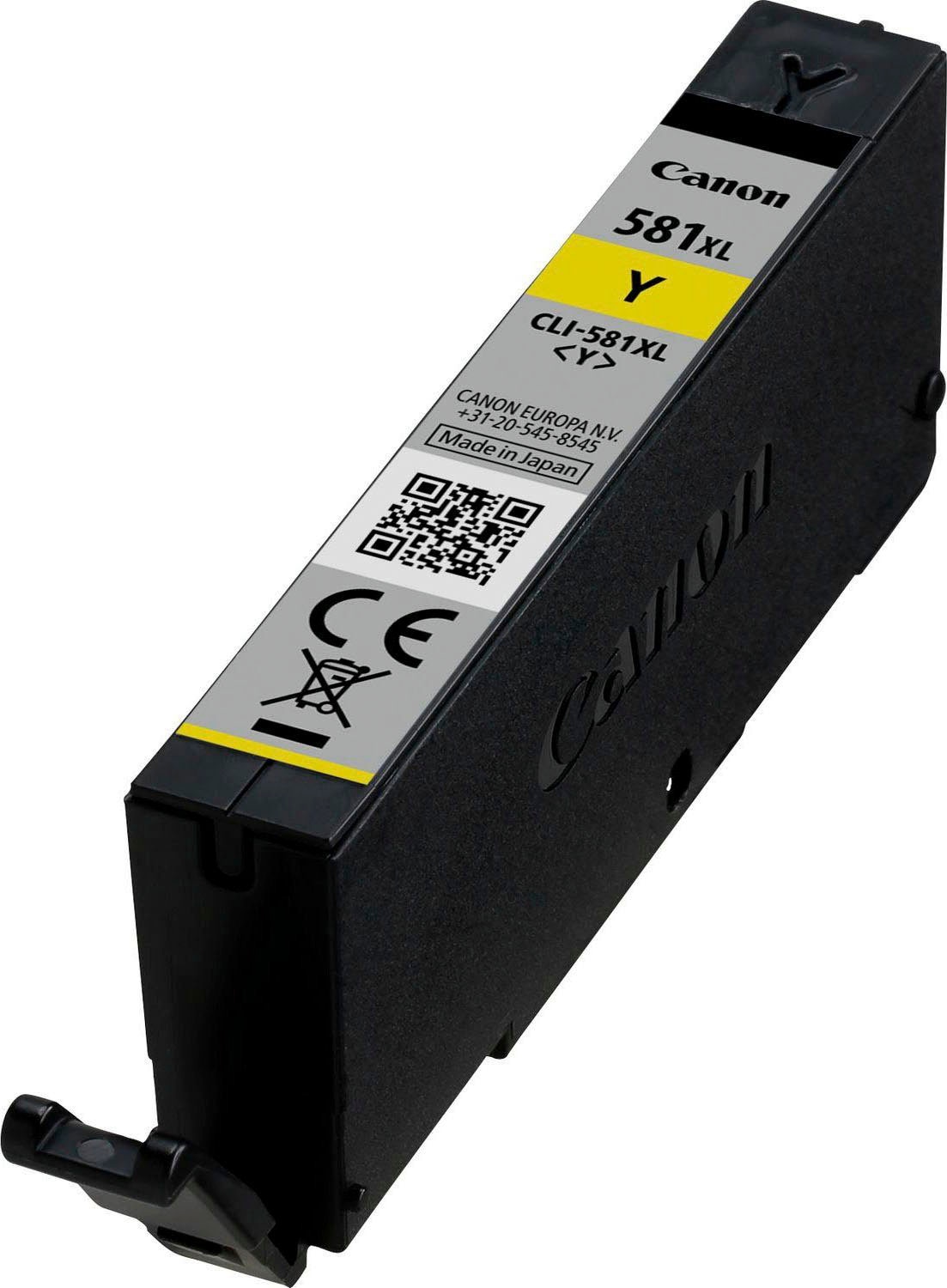Canon Tintenpatrone »CLI-581XL«, original Druckerpatrone 581 gelb XL