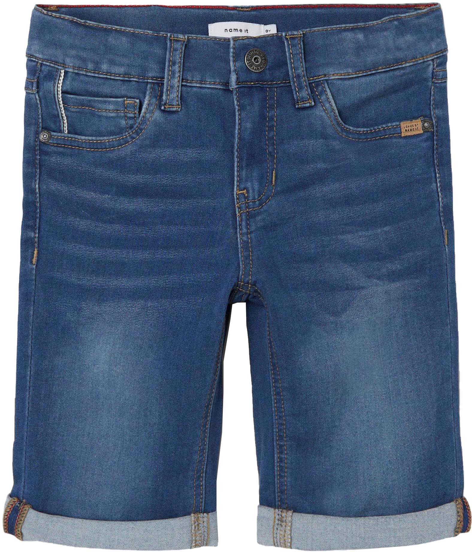 Image of Name It Jeansshorts "NKMTHEO XSL DNM L SHORTS 6622-CL NOOS" Viskosemischung, Stretch