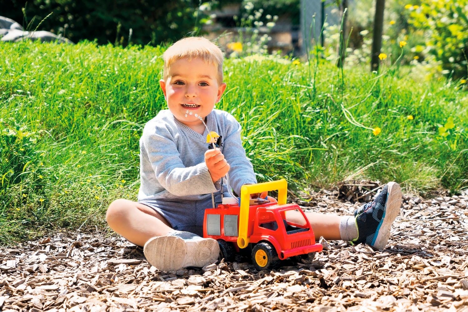 Lena® Spielzeug-Feuerwehr »Aktive« inklusive Spielfigur; Made in Europe