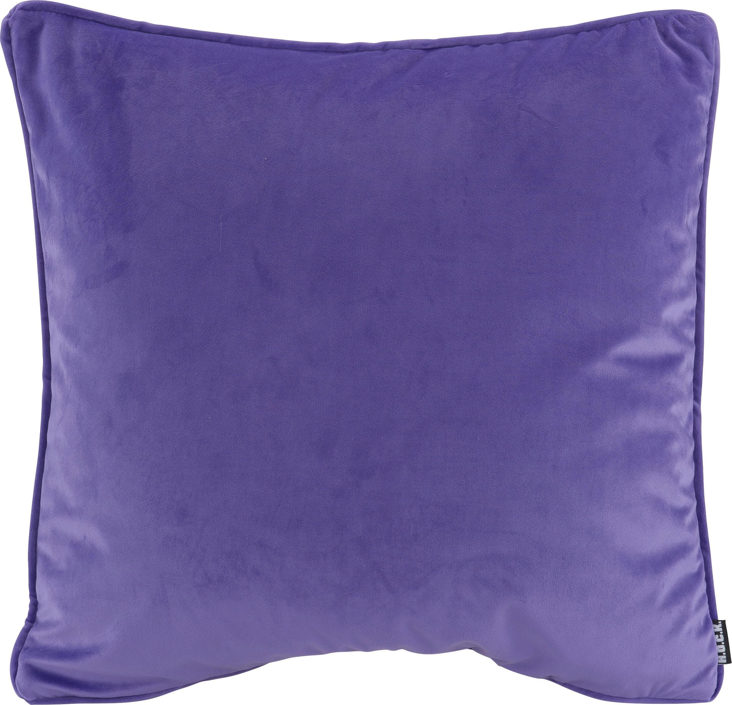 Image of H.O.C.K. Dekokissen "Nobile Samt" 50/50 cm, Kissenhülle mit Füllung, 1 Stück