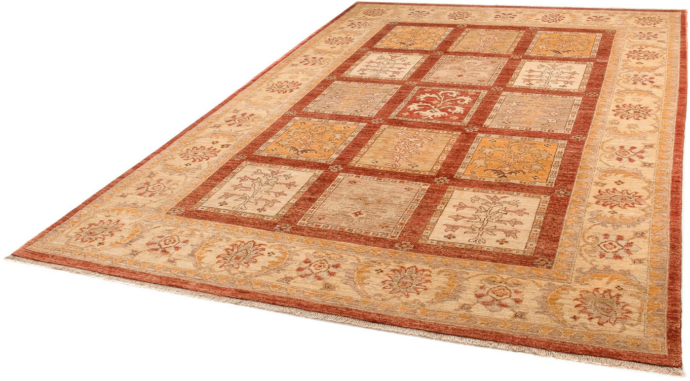 Image of morgenland Orientteppich »Ziegler - 291 x 201 cm - rost«, rechteckig, 6 mm Höhe, Wohnzimmer, Handgeknüpft, Einzelstück mit Zertifikat bei Ackermann Versand Schweiz