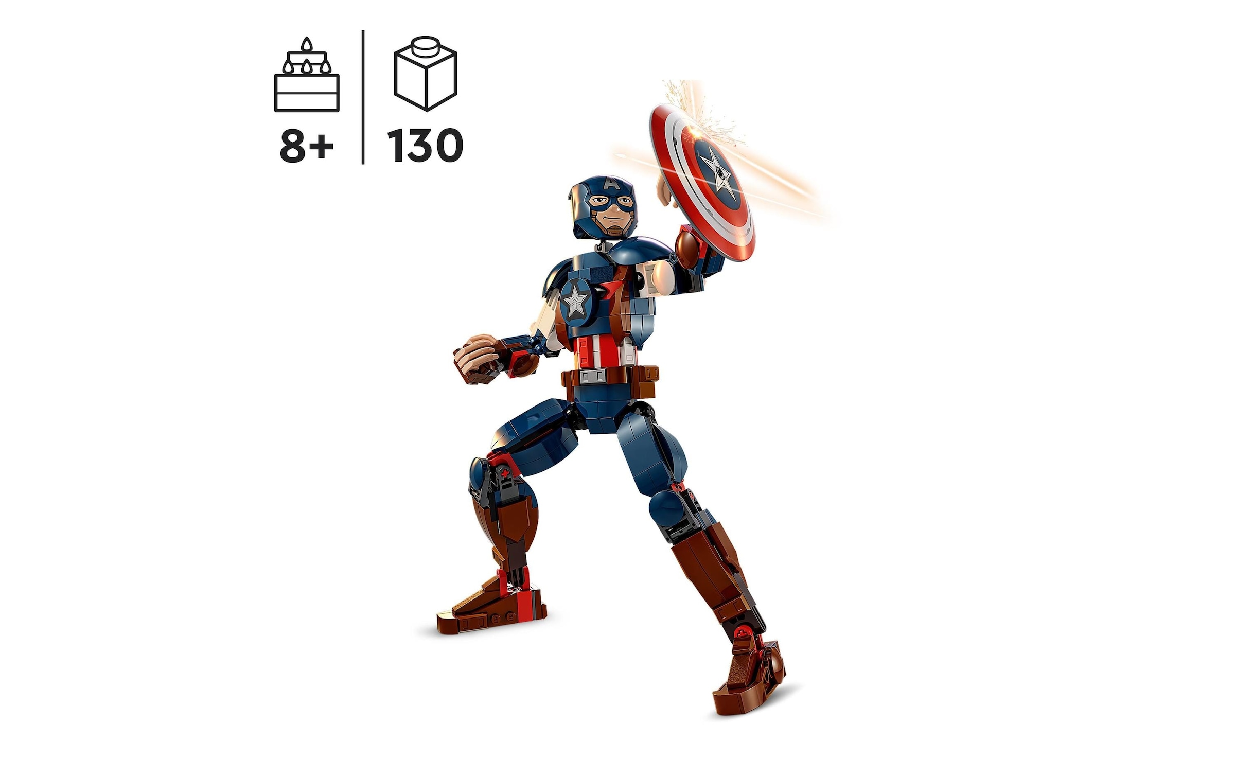 LEGO® Spielbausteine »Marvel Captain America«