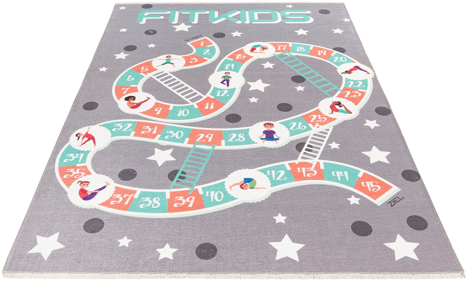 Image of Obsession Kinderteppich »My Greta 621«, rechteckig, 6 mm Höhe, Kurzflor, Spielteppich, mit Fransen, Kinderzimmer bei Ackermann Versand Schweiz