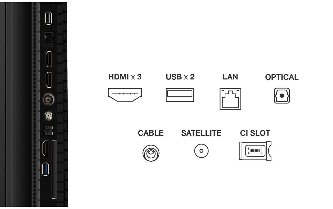 TCL QLED-Fernseher »65P7K« 165 cm/65 ″ Smart-TV