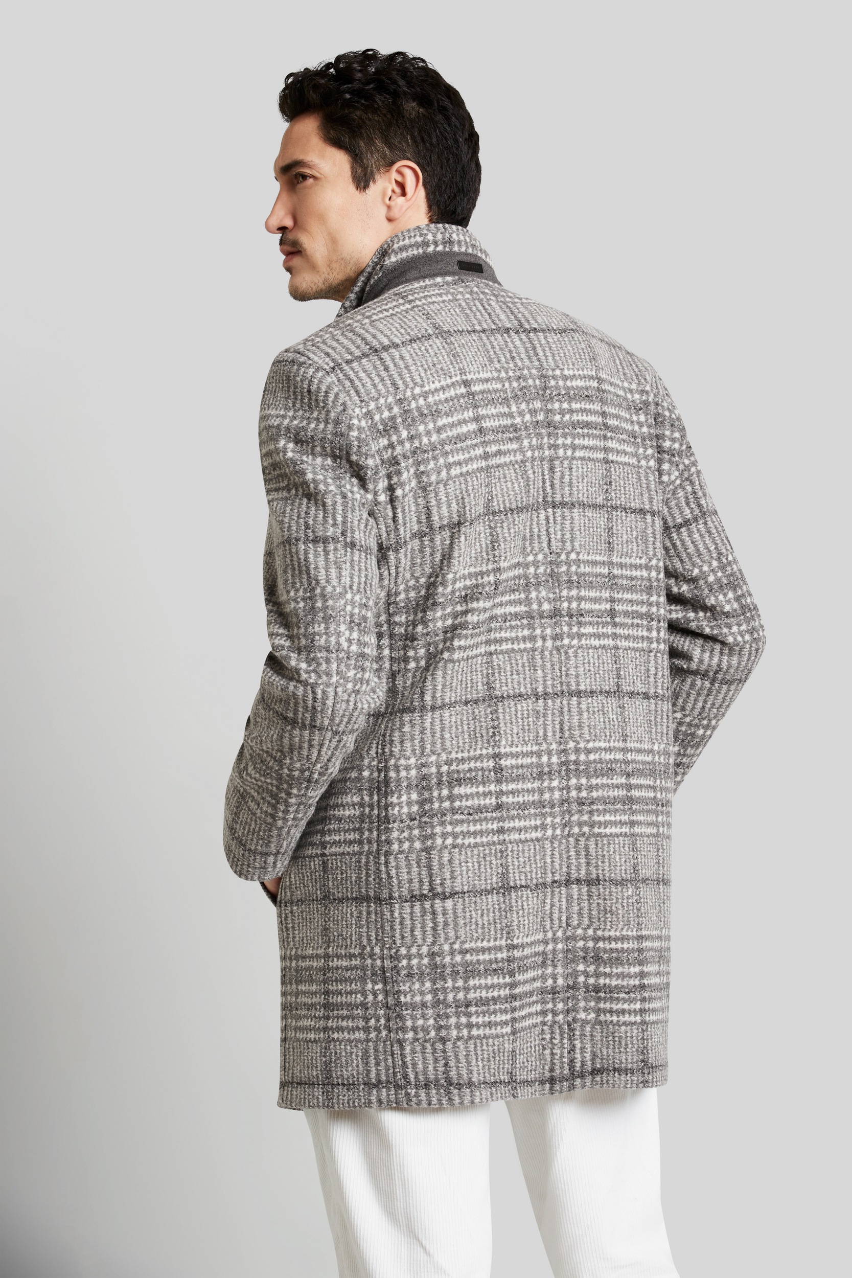 bugatti Wollmantel, im Karodesign