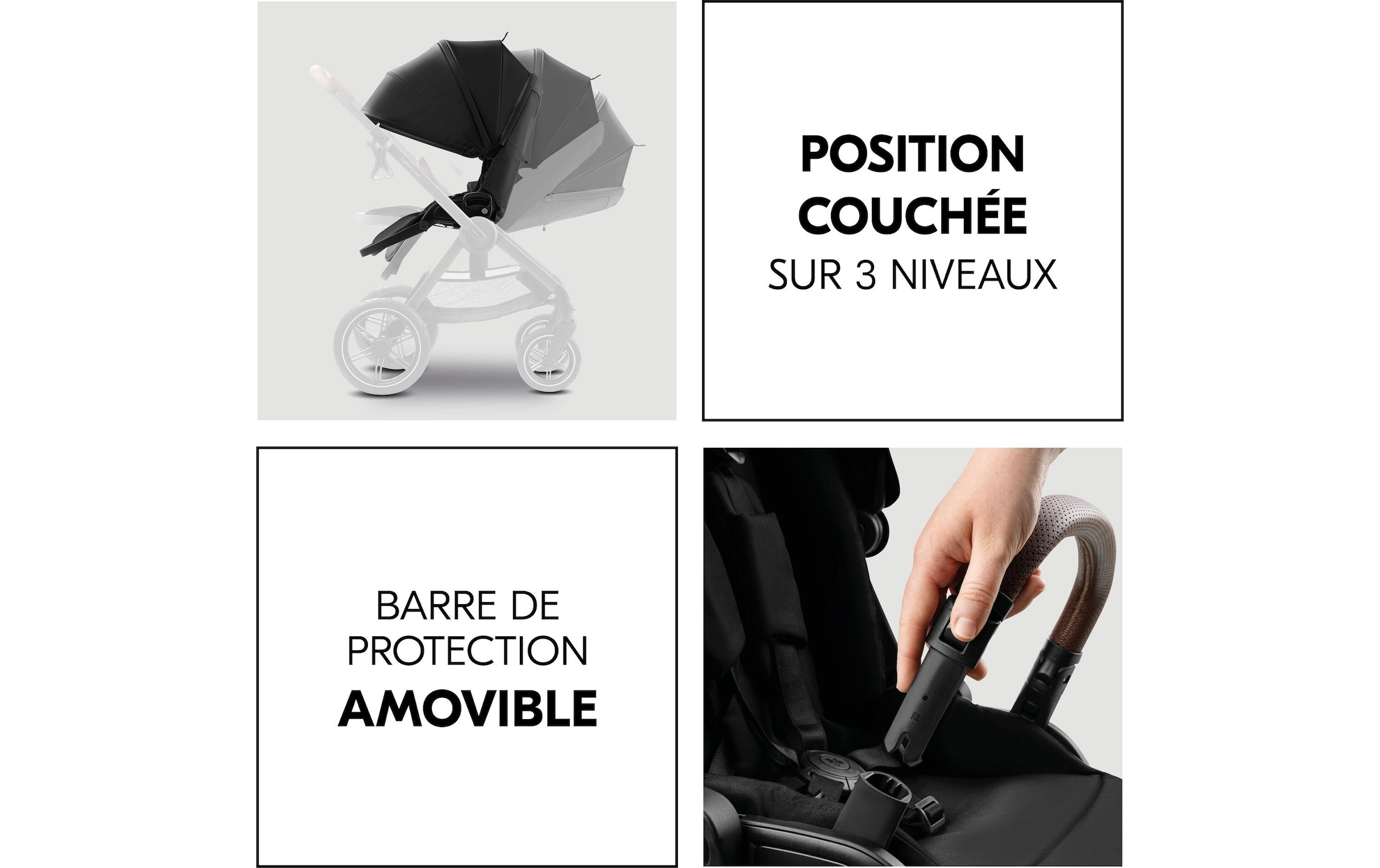 Hauck Poussette combinée »Comfort N Care« 25 kilos