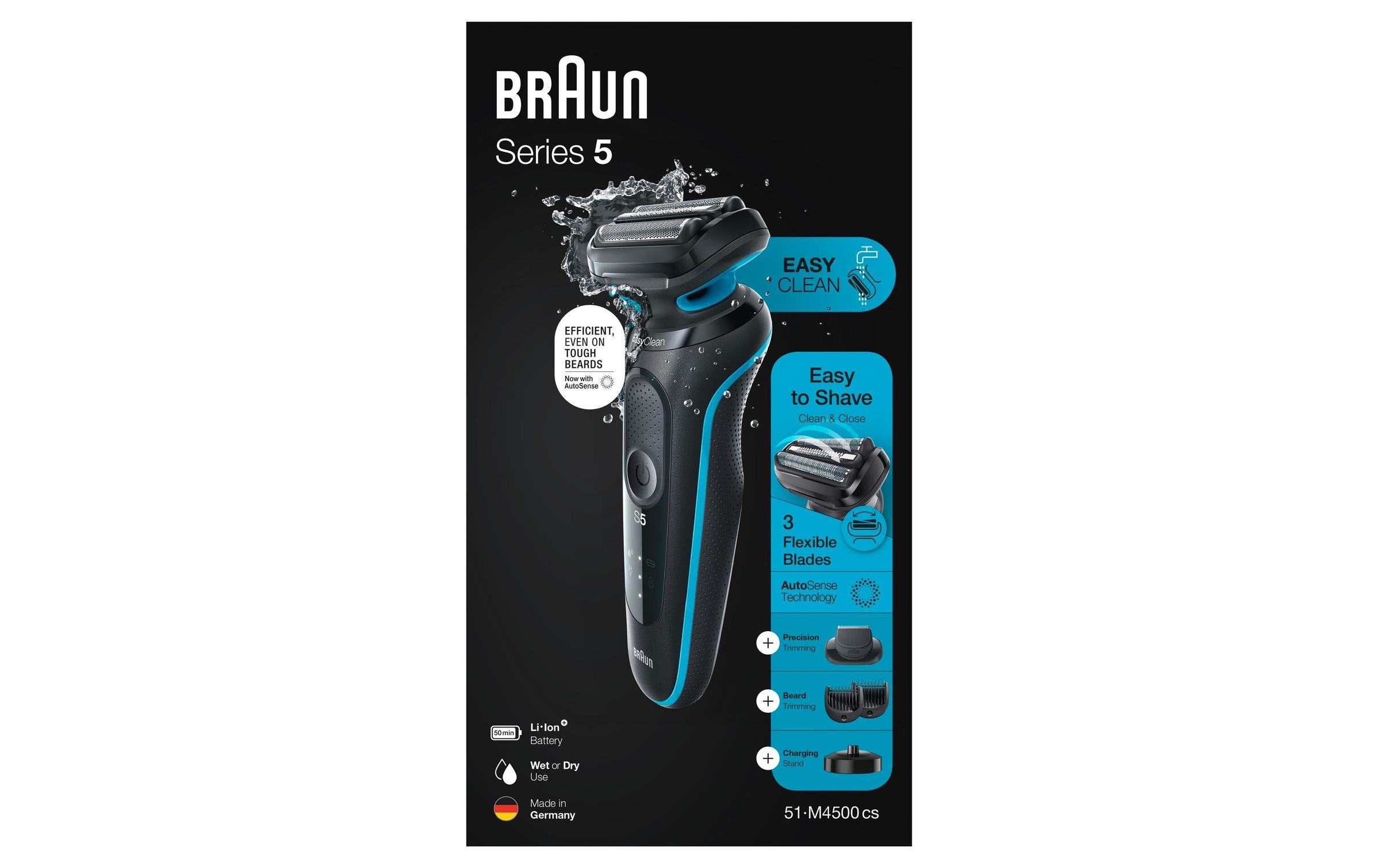 Braun Elektrorasierer »Series 5 51-M4500cs«