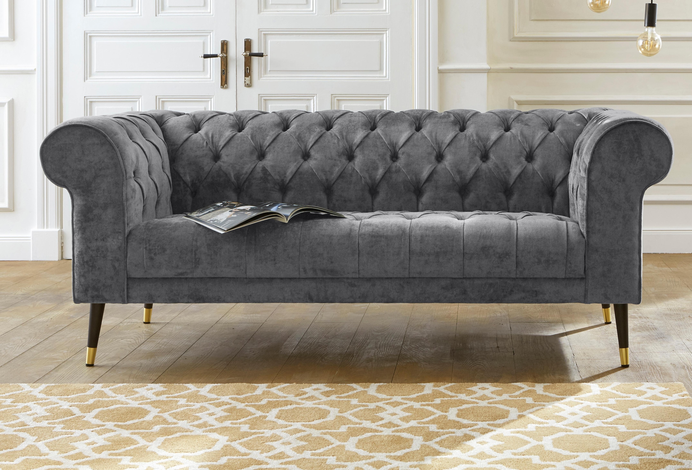 Guido Maria Kretschmer Home&Living Chesterfield-Sofa »Tinnum«