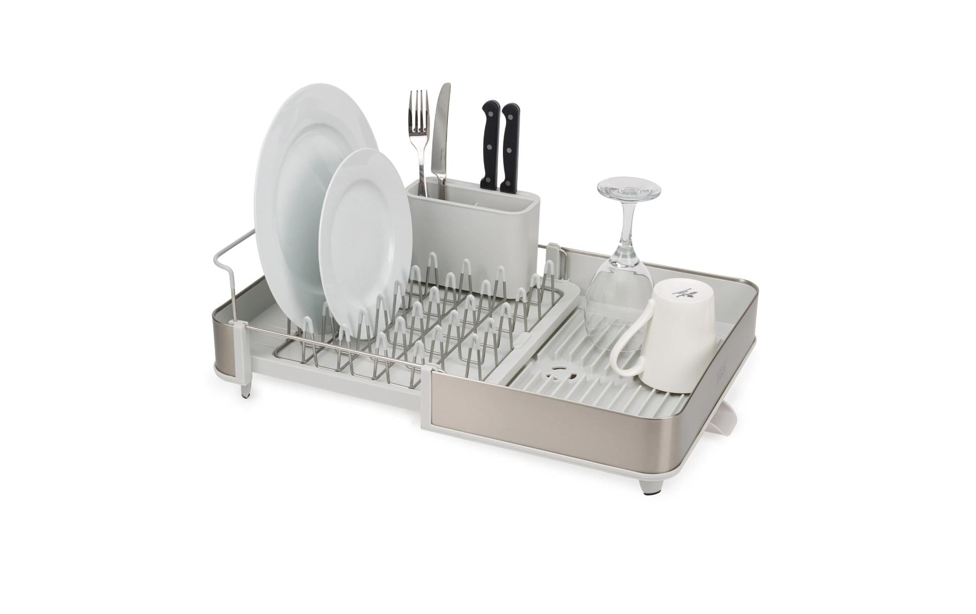 Joseph Joseph Geschirrständer »Abtropfgestell Extend« Ausziehbares Abtropfgestell aus Edelstahl