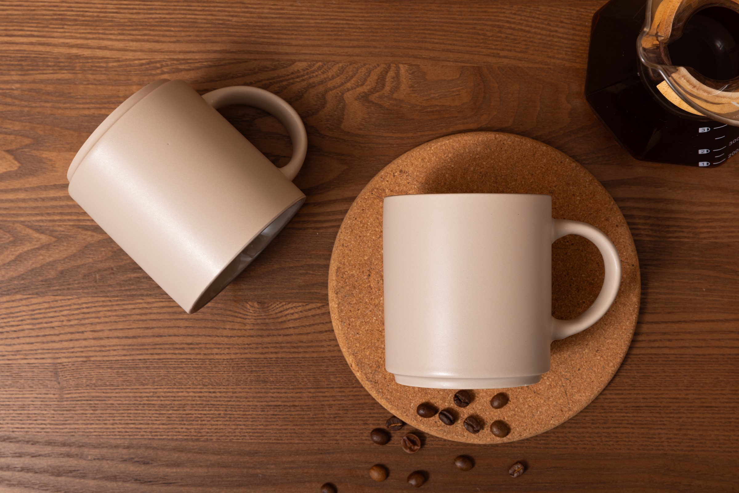 GOODproduct Becher »Kaffeebecher Ylvii, 6er Set« spülmaschinenfest und mikrowellengeeignet, 350 ml