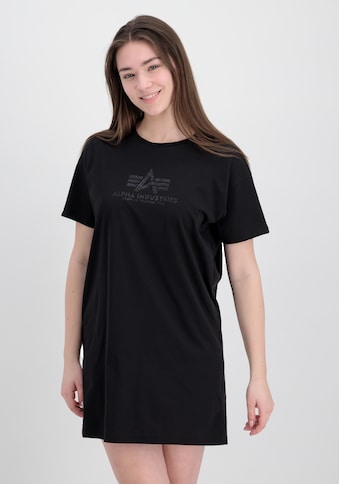 T-Shirt »ALPHA INDUSTRIES Women - T-Shirts Basic T Long G Wmn«