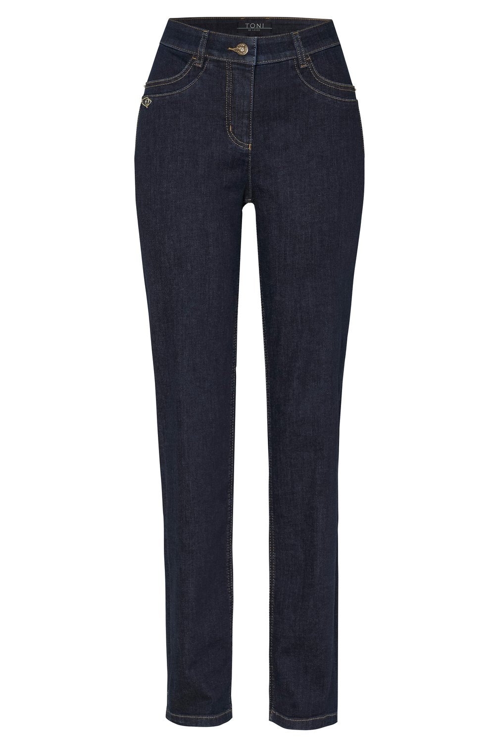 TONI Slim-fit-Jeans »be loved«, mit modischen Kontrastnähten