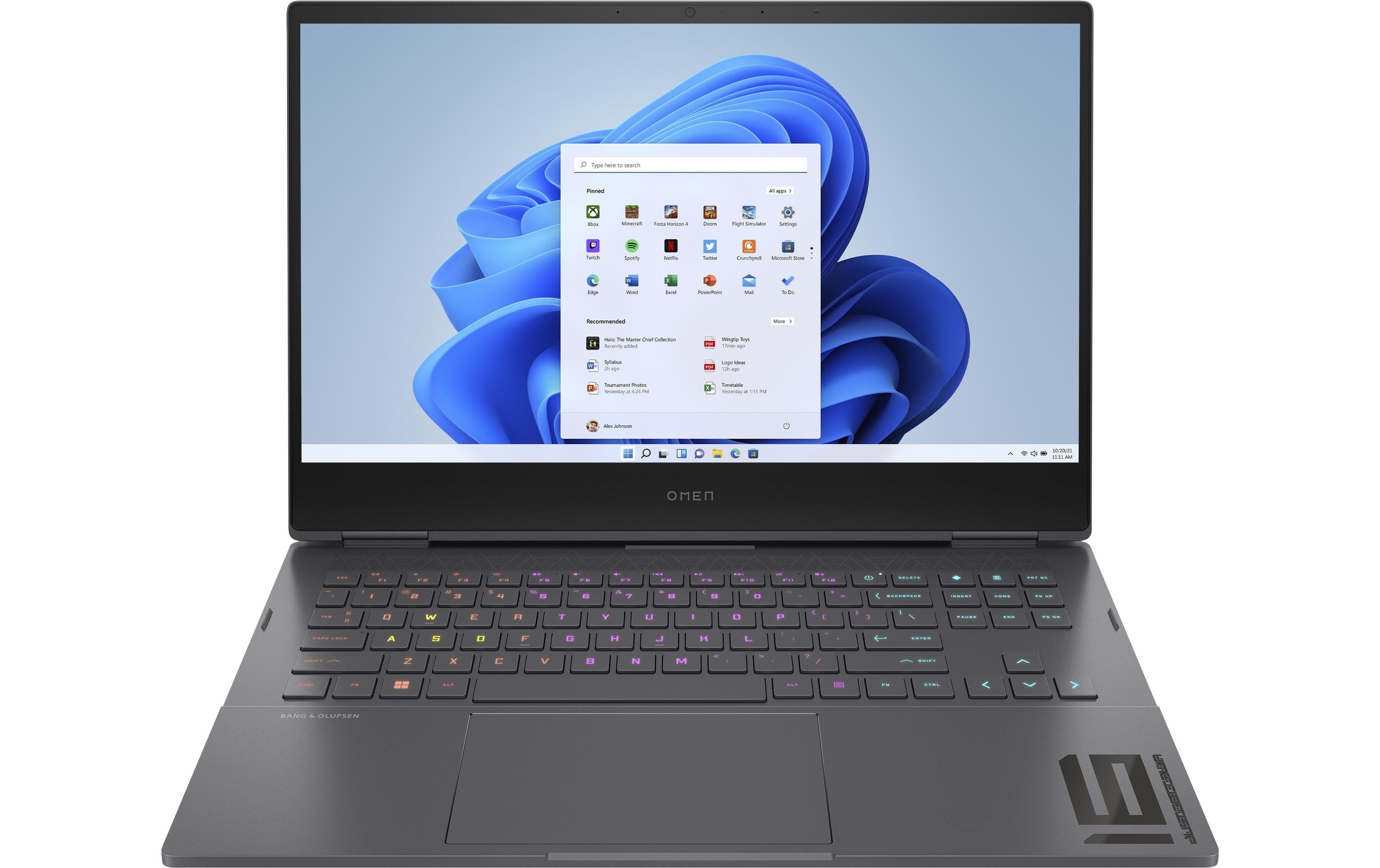 Image of HP Gaming-Notebook "HP OMEN 16-N0848NZ, 44942 Silver" / 16,1 ″ AMD