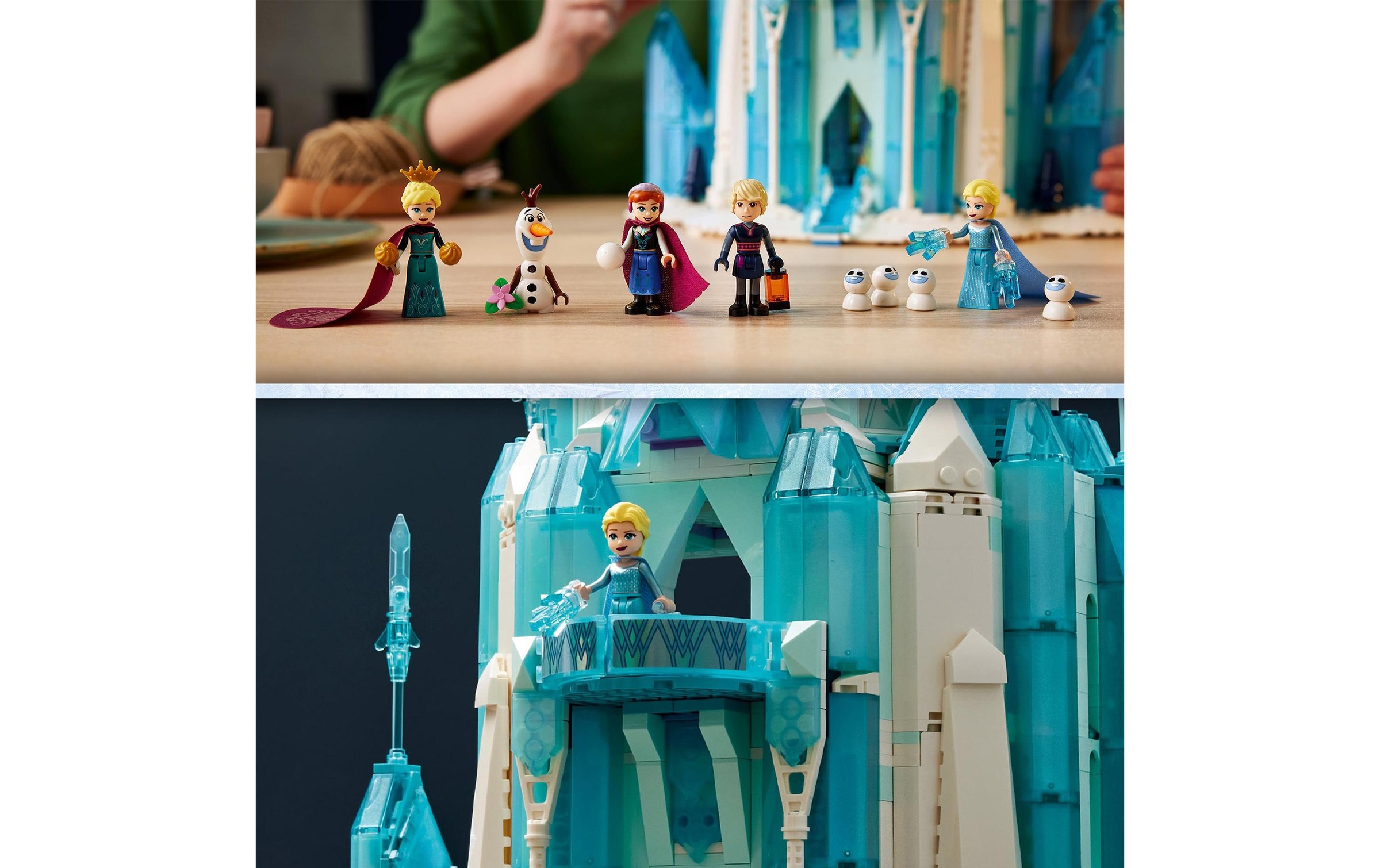 LEGO® Konstruktionsspielsteine »Frozen The Ice Castle 43197«