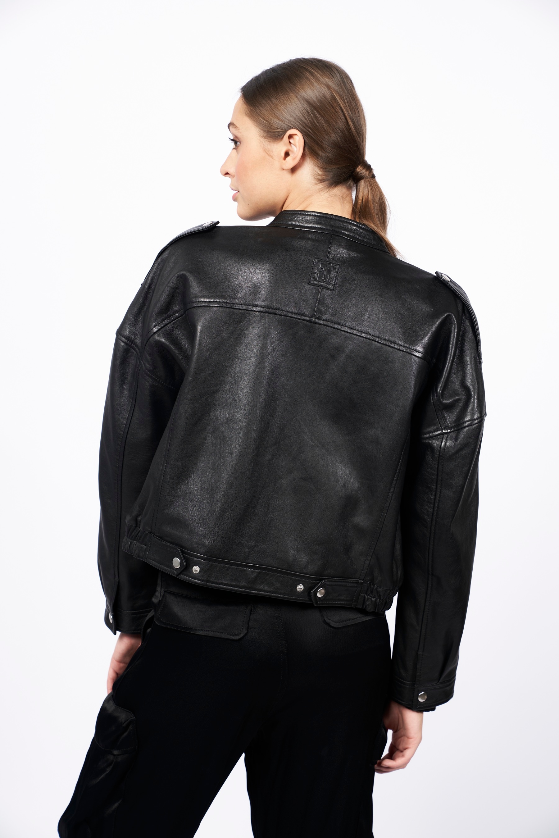 Freaky Nation Veste en cuir »Nilla-FN«