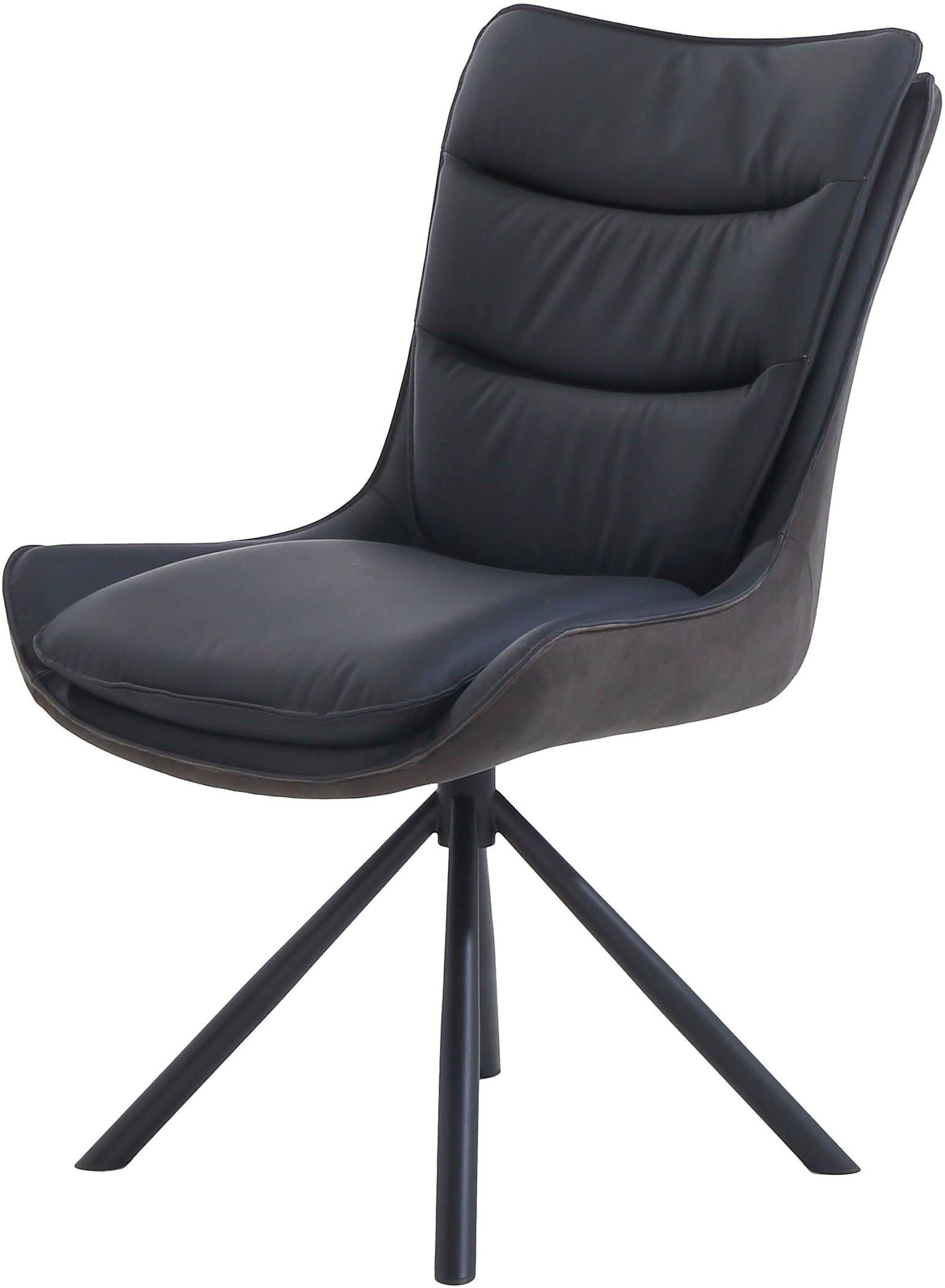 Jockenhöfer Gruppe Chaise pivotante »Maurice (Set, 2 St.)« (Ensemble) 2 cuiscuir véritable, avec fonction pivotante (360°), supporte jusqu'à 150 kg