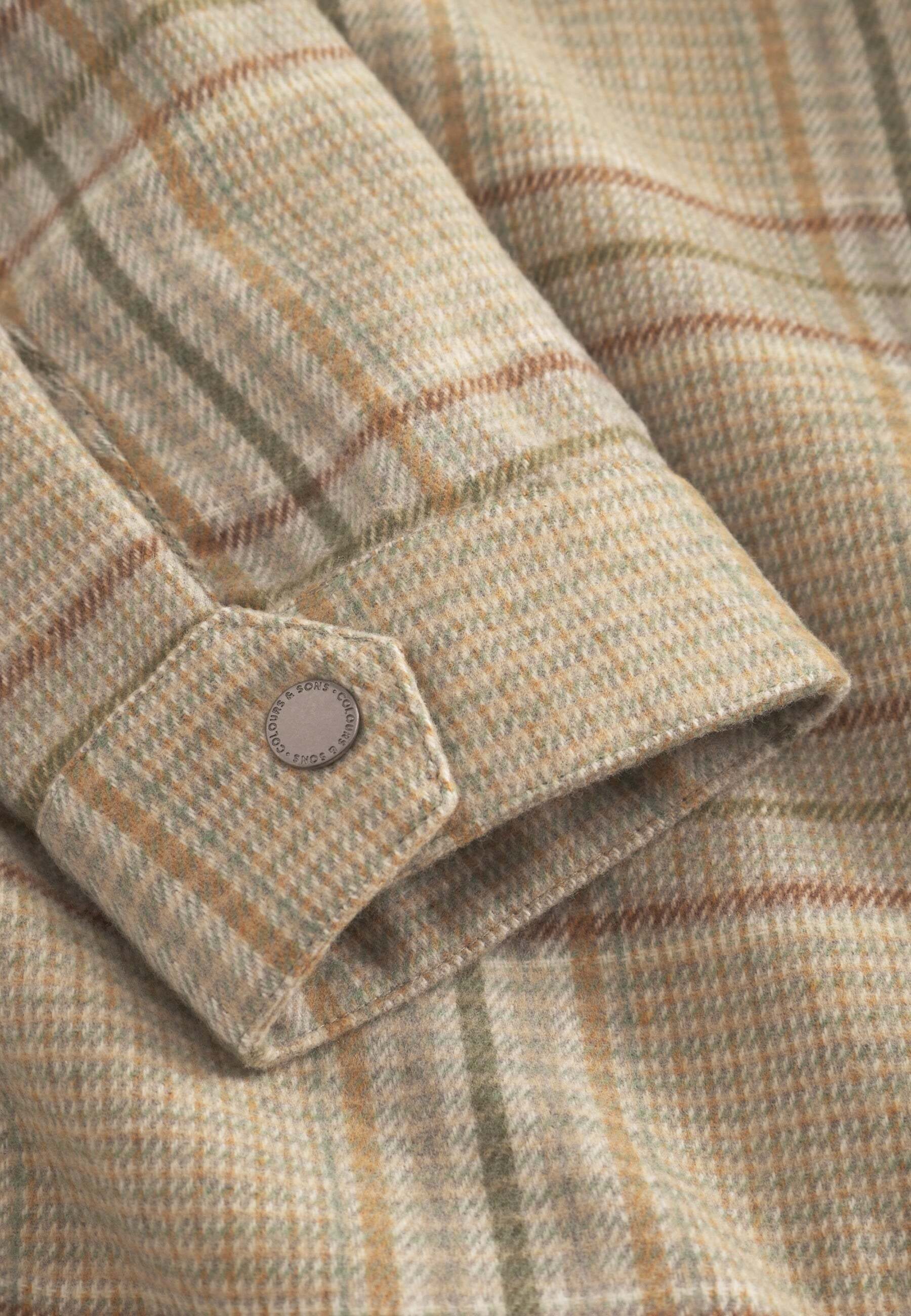 colours & sons Hemdjacke »colours & sons Hemdjacke Overshirt Checked«