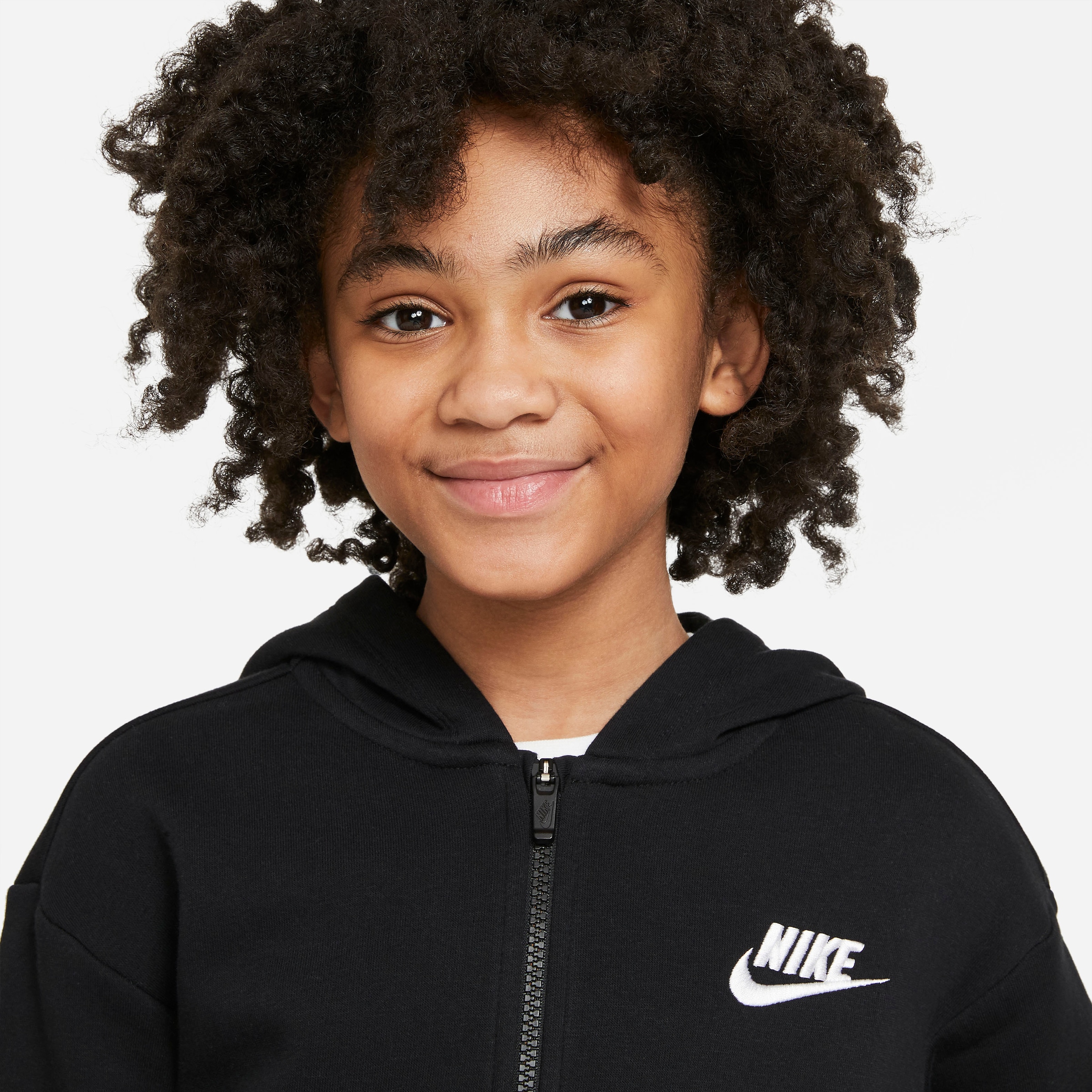 ♕ Nike Sportswear Kapuzensweatjacke »Club Fleece Big Kids\' (Girls\')  Full-Zip Hoodie« versandkostenfrei auf
